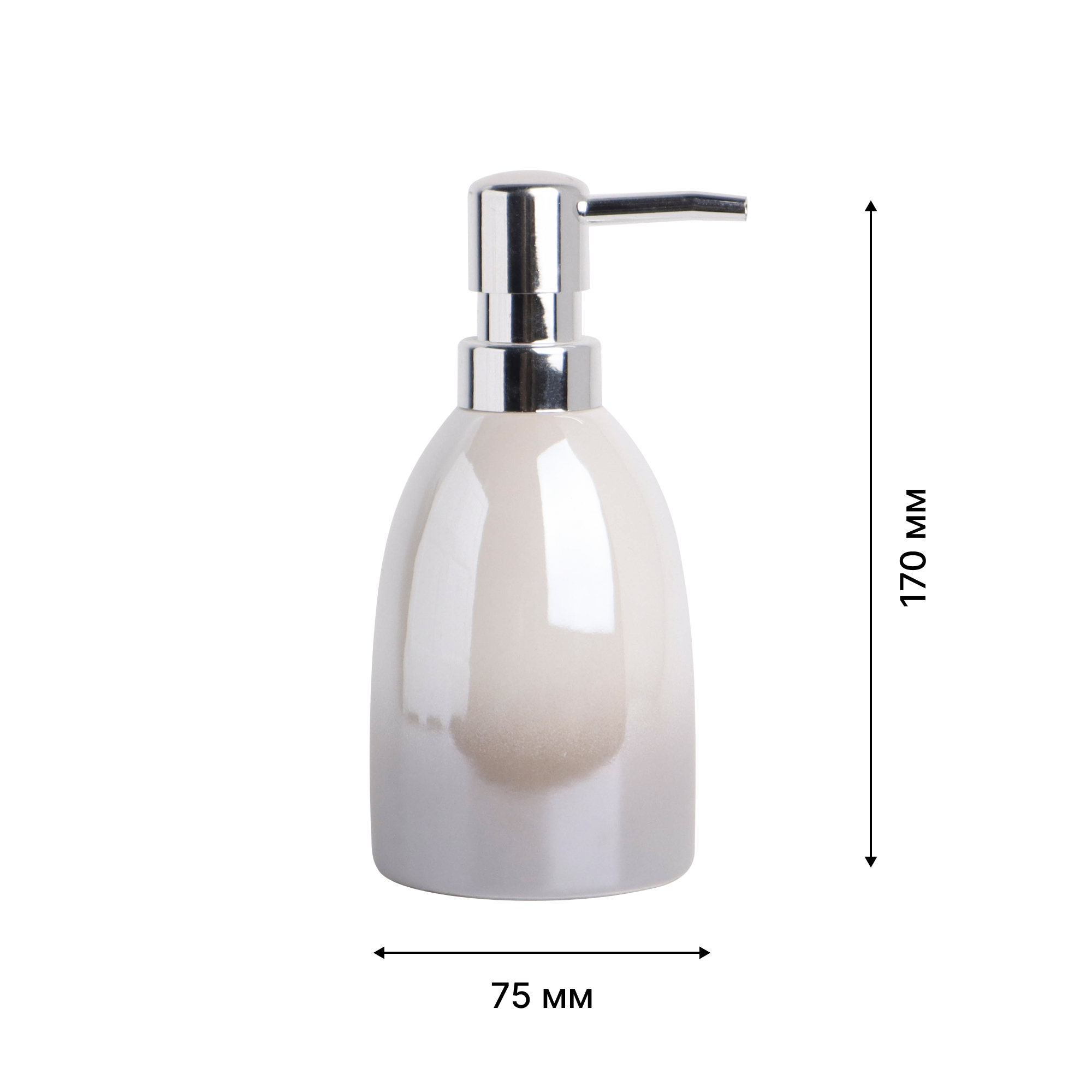 Дозатор настольный, MORNING, керамика