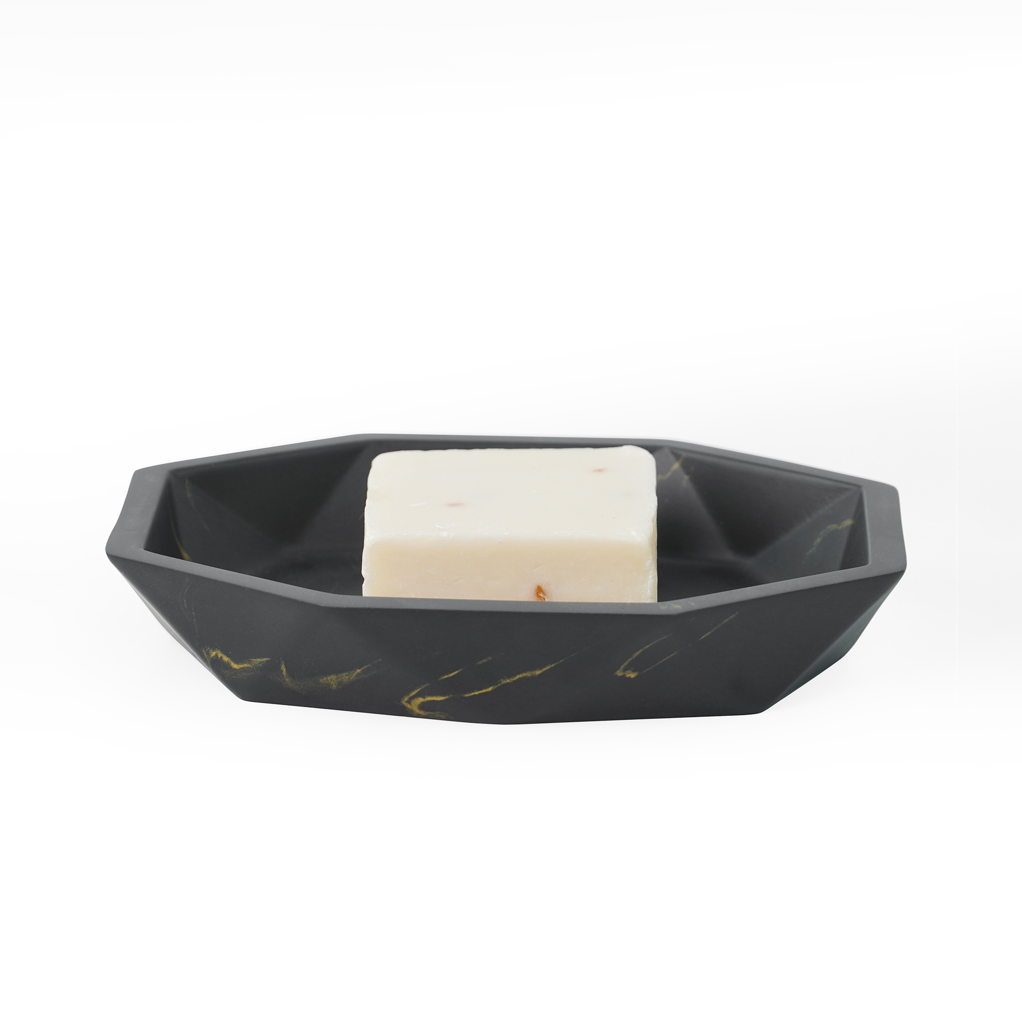 Мыльница настольная,  ANTHRACITE, полирезин