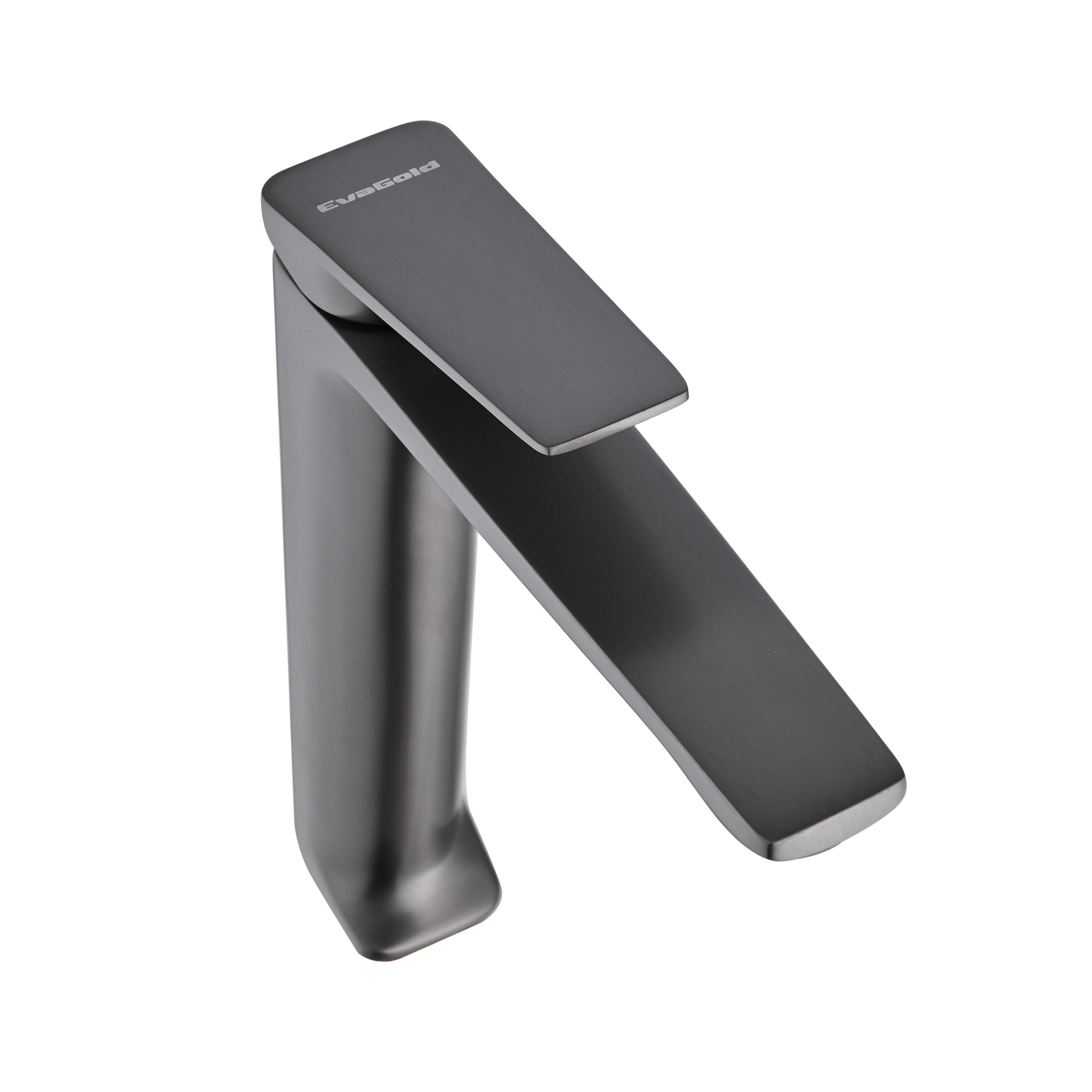 Vesta FW17GR-PVD Смеситель для раковины высокий латунь, оружейная сталь EvaGold