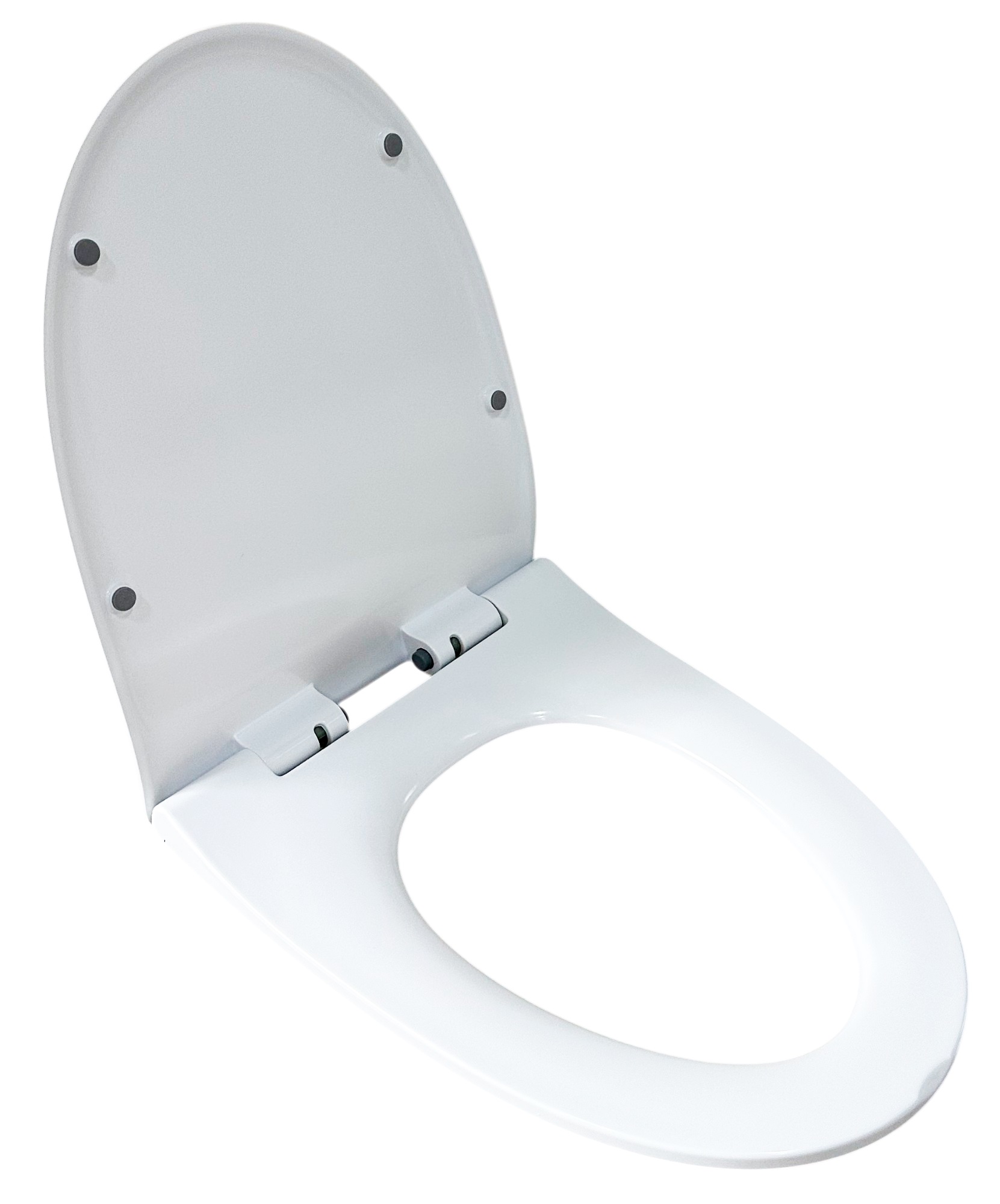 Сиденье ДП с доводчиком для унитаза T1087 (подходит к T1084, T1085, немного тоньше)