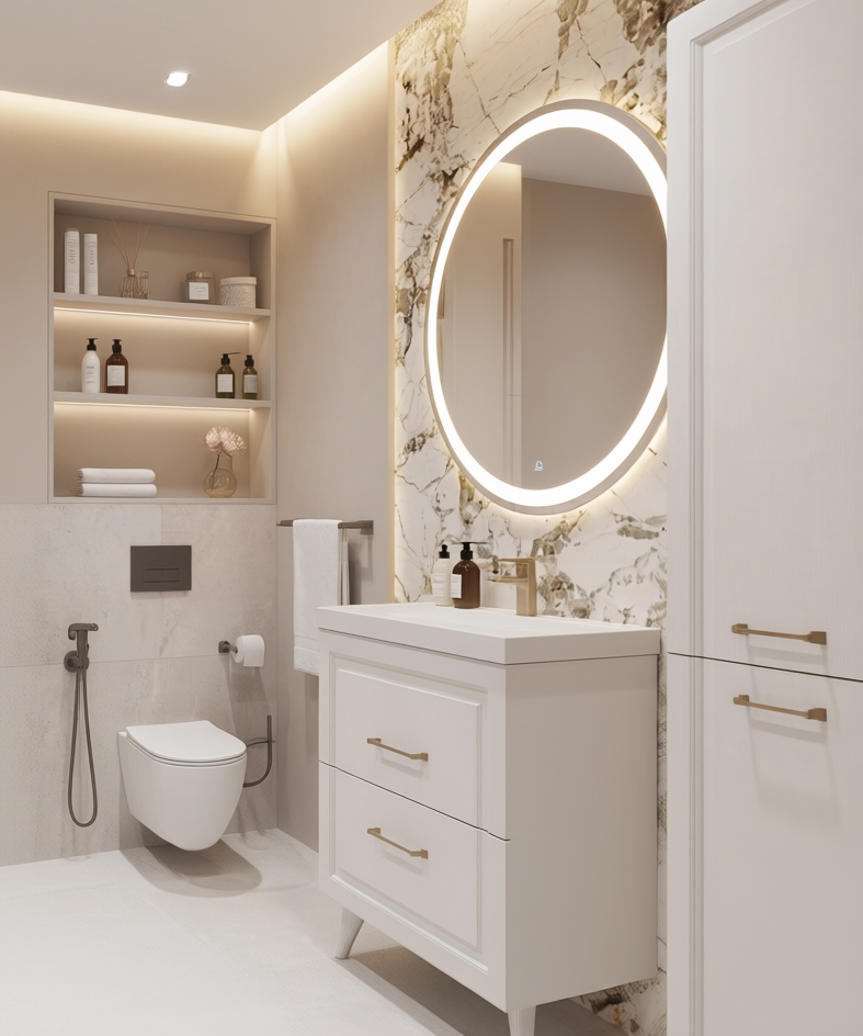 90 Тумба Орлеан 90 (ум. Эстель 90), (универсальная, цвет белый)