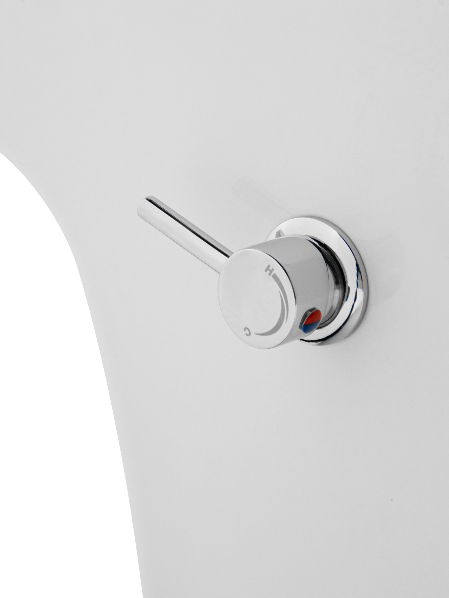 A2801B Унитаз-компакт, безободковый с биде, сиденье тонкое ДП, крепления, арматура, гориз. выпуск