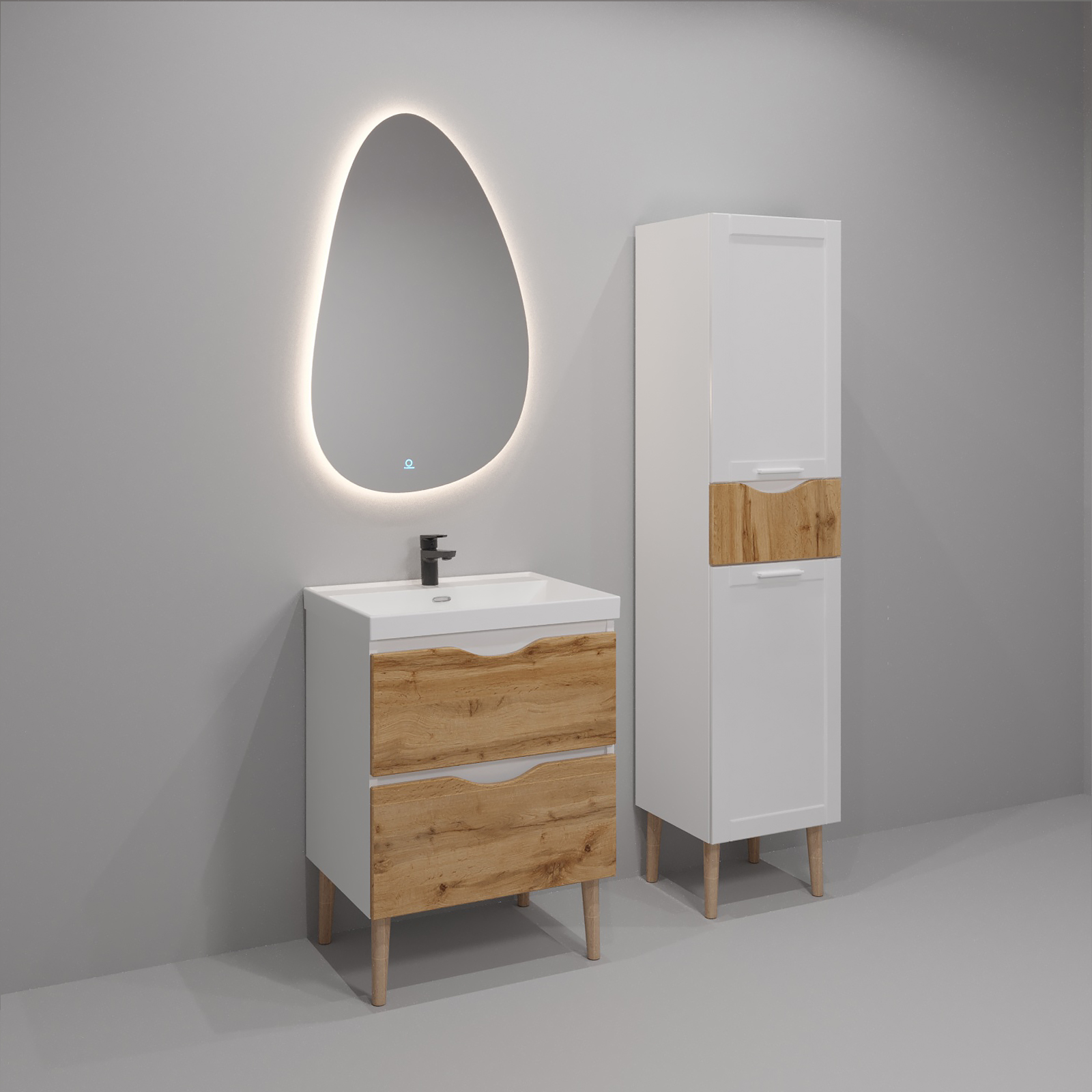 80 Тумба «Ингрид 80» (ум. Line 80, Como 80, Миранда 80)