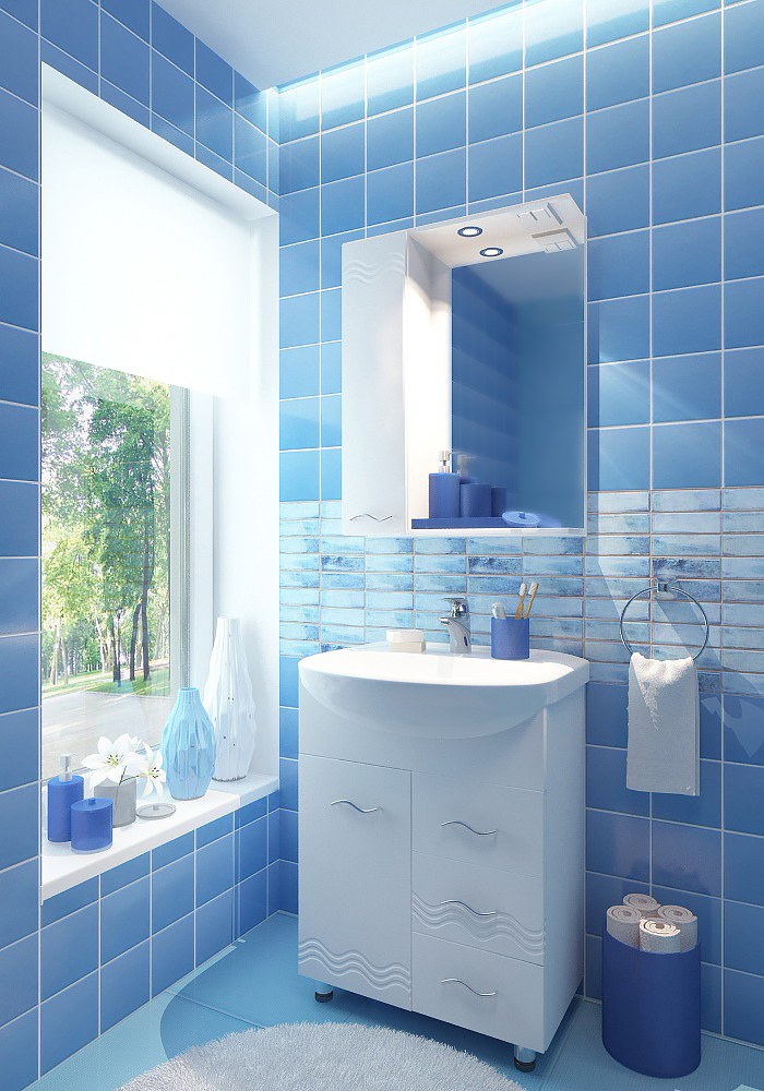 60 Зеркало-шкаф "Волна 60" /лев/