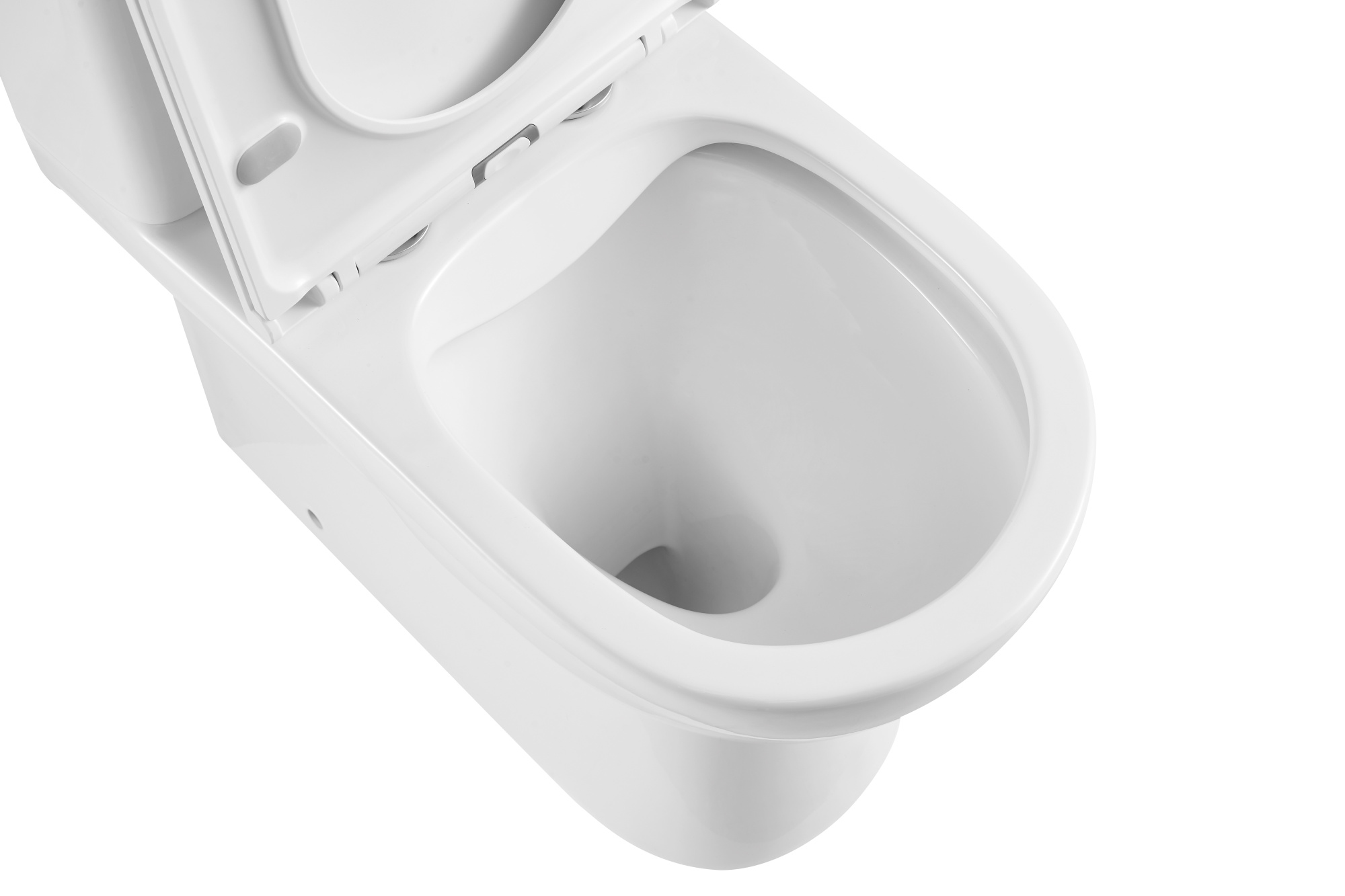 A8060 Унитаз-компакт, безободковый, сиденье тонкое ДП, удлин. патрубок, крепления, арматура, гориз. выпуск