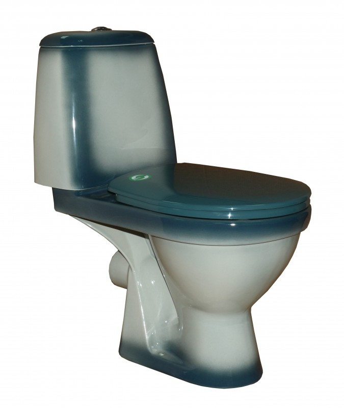 Унитаз-компакт "Премьер" зеленый  Киров, гор. выпуск, сид. полипропилен, армат. 3/6