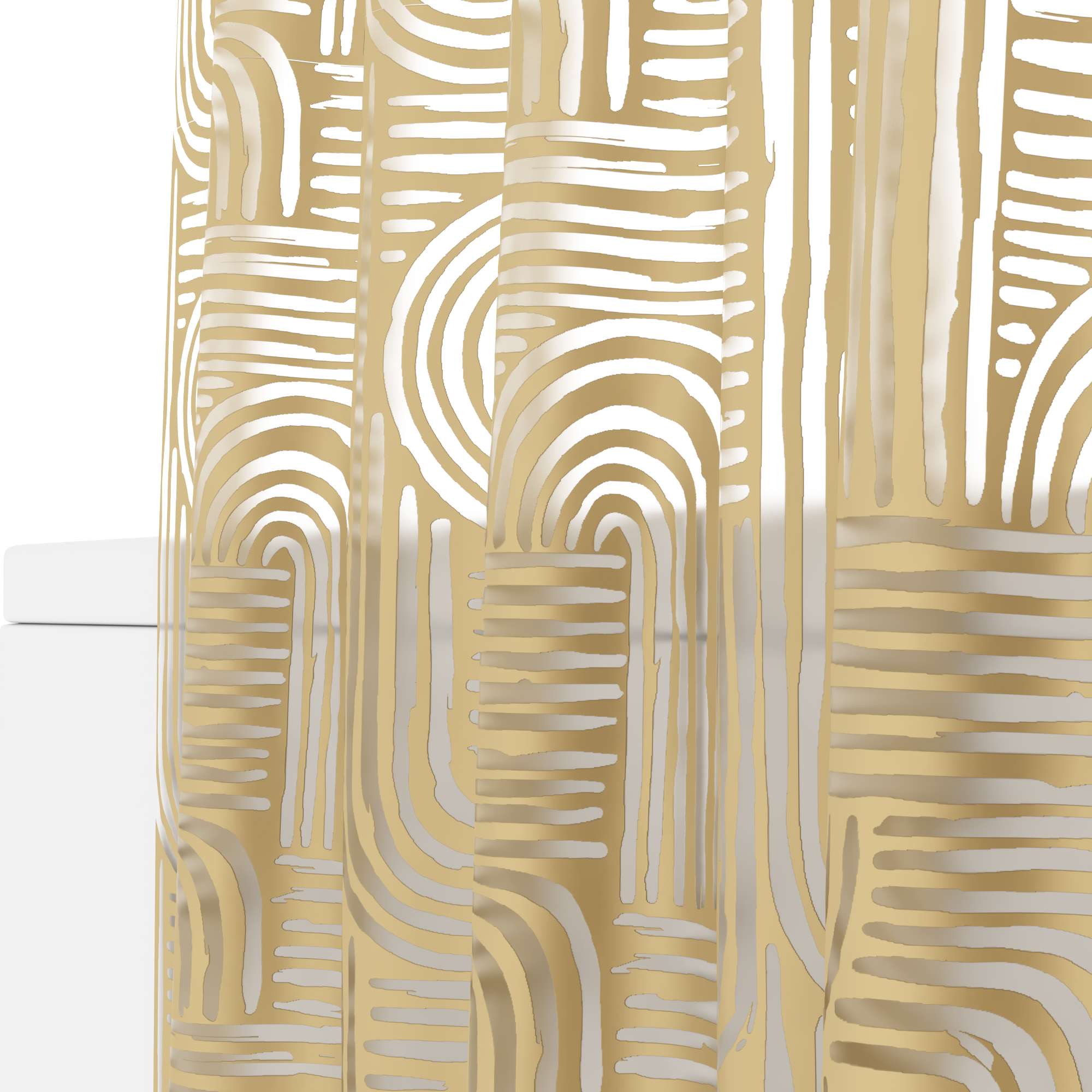 К Шторка для ванной комнаты PEVA "KNIT" 200*180 FORA