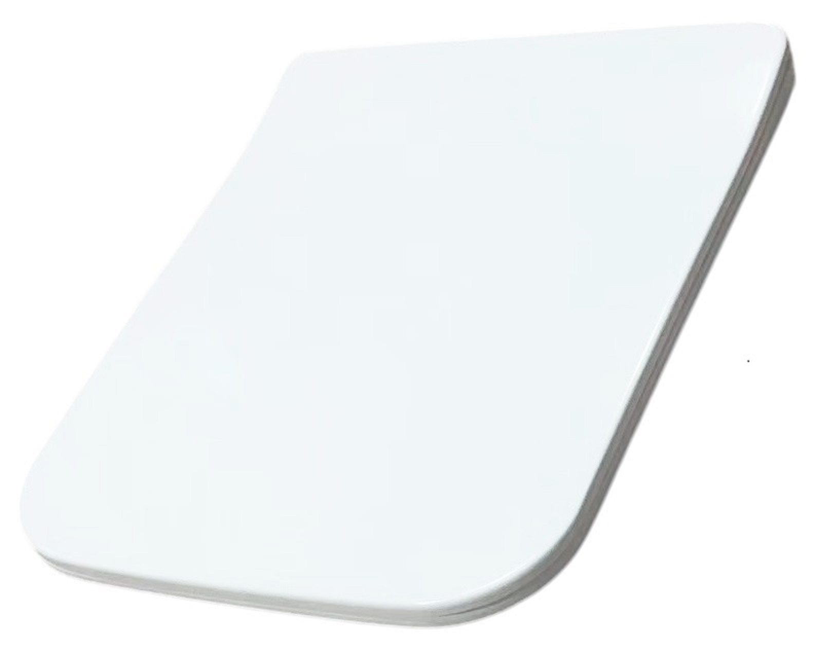 Сиденье ДП с доводчиком для унитаза K634, K634B. K633, K633B, K633MD, (подходит к SM9608, SM9615, SM9615 МРАМОР, SM9616)