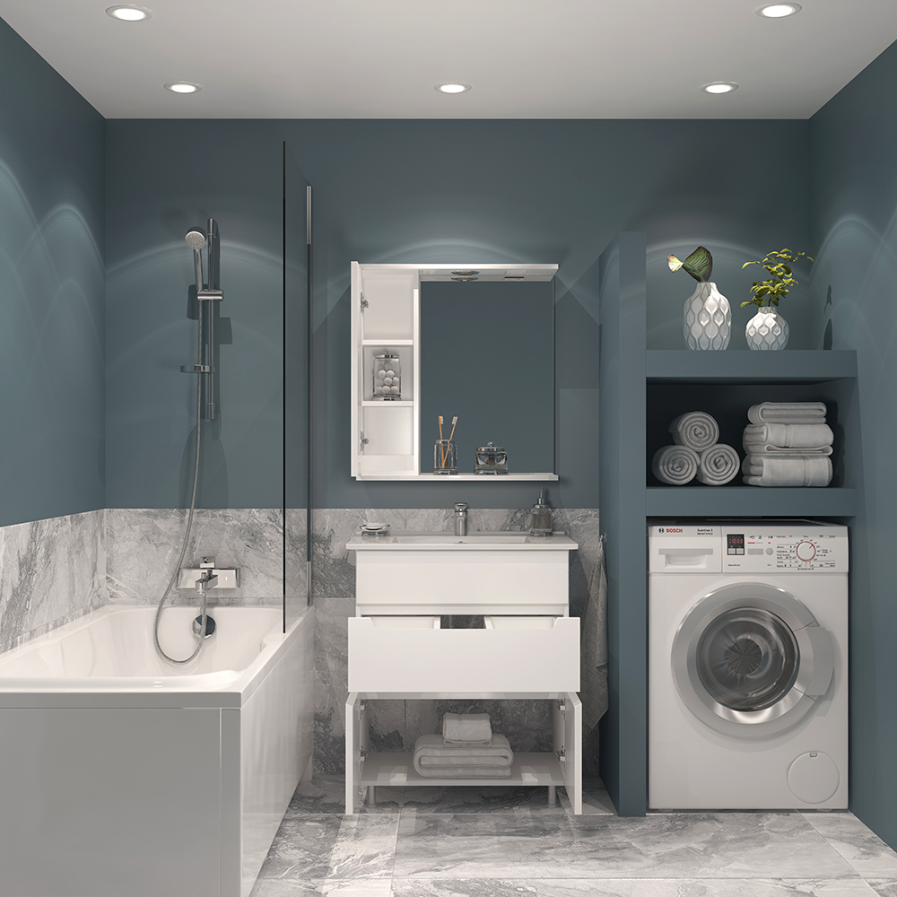 65 Зеркало-шкаф "Paola 65"