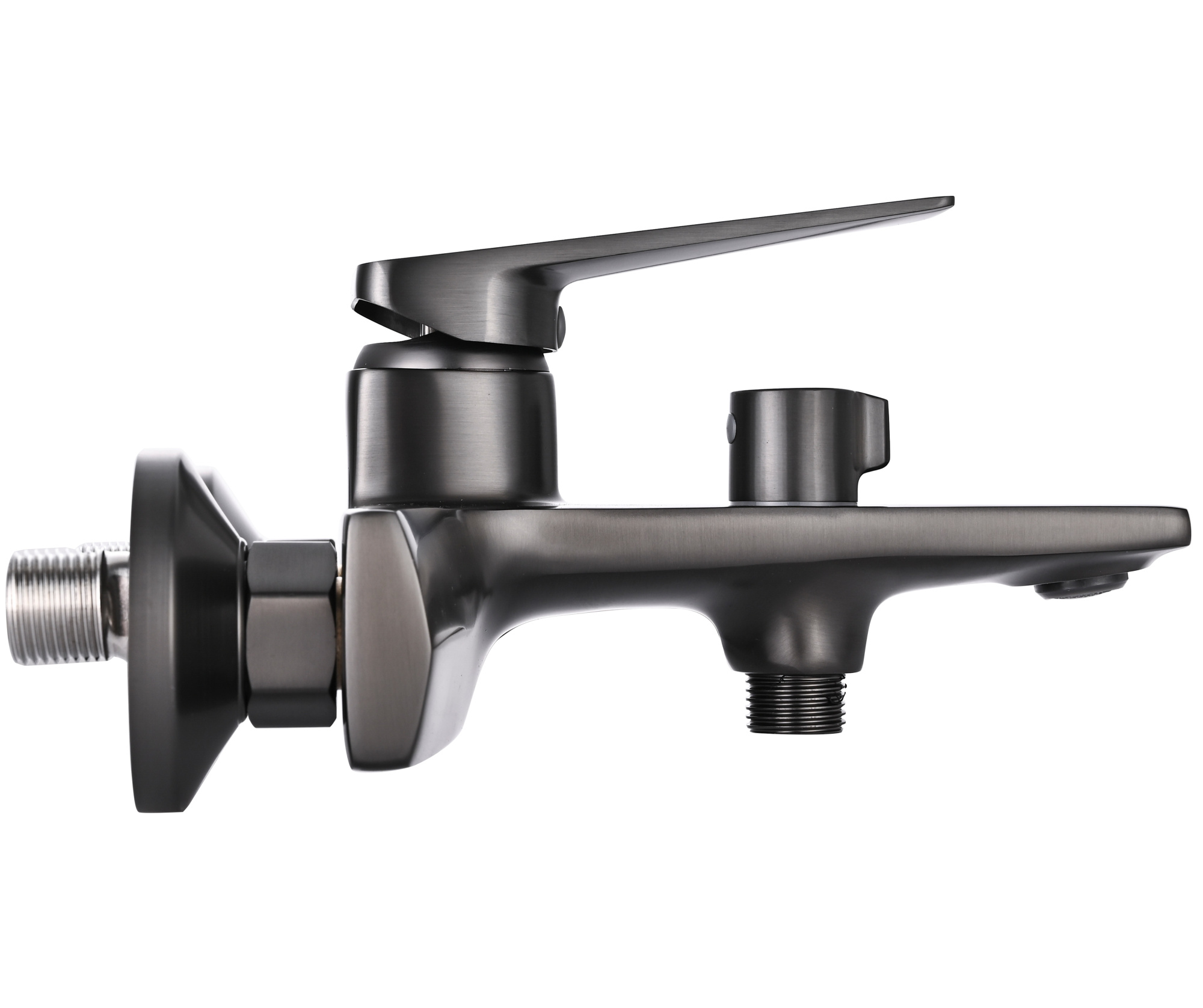 Vesta FB11GR-PVD Смеситель для ванны латунь, оружейная сталь EvaGold