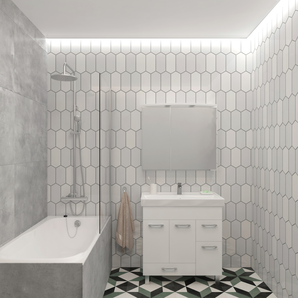 80 Зеркало-шкаф "Космо 80"