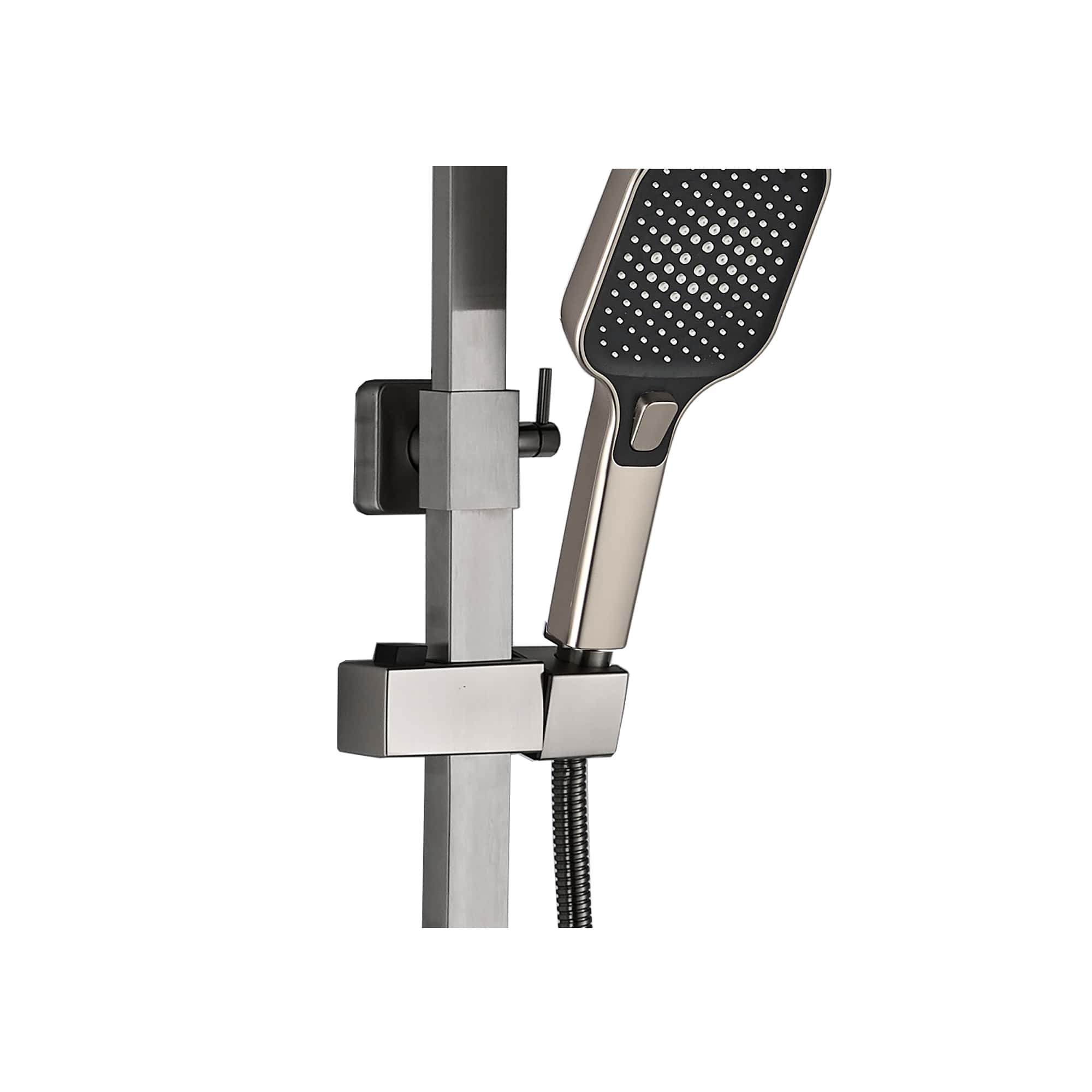 Westland FS02C-N Душевая стойка со смесителем нержавейка, хром EvaGold