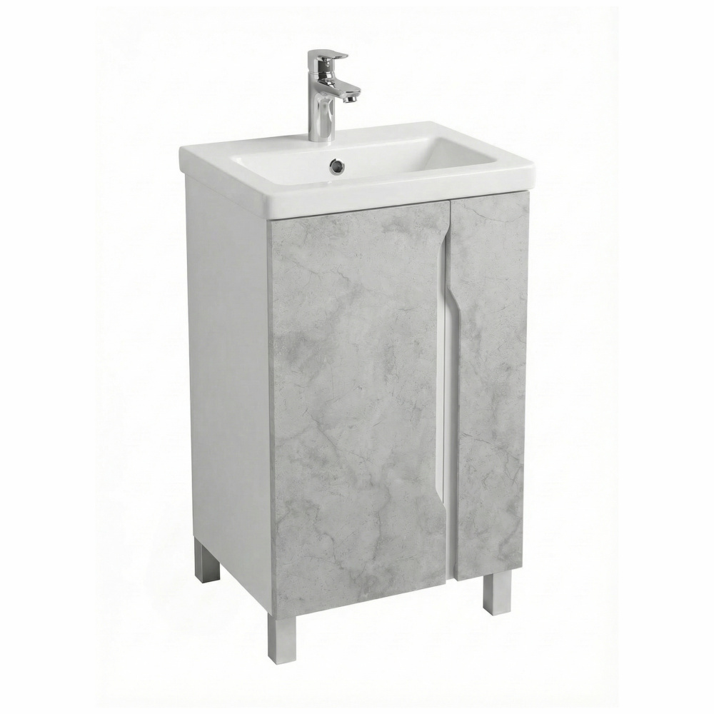 50 Тумба "Ками 50" (ум. Фостер 500), цвет цемент светлый