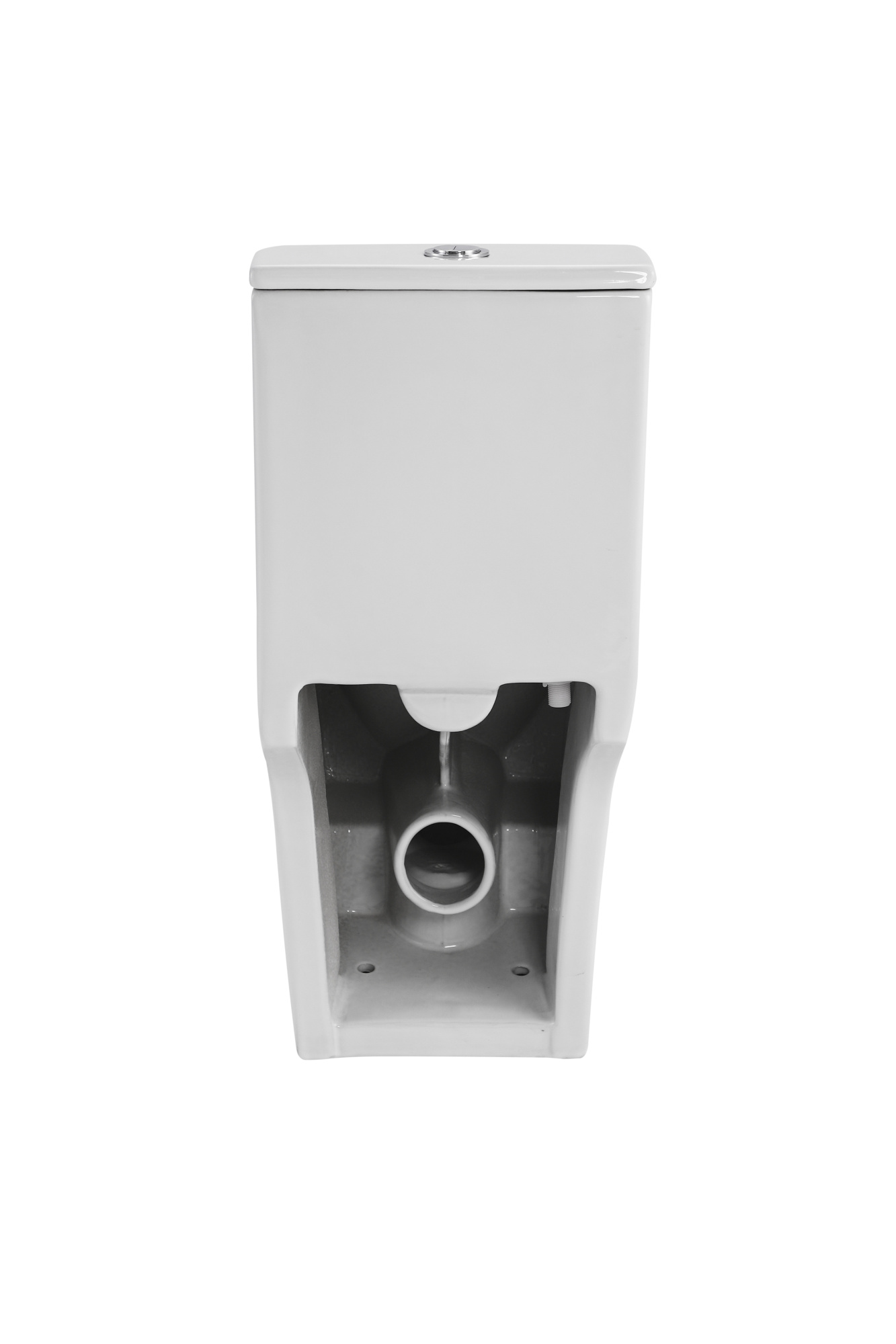 Унитаз-моноблок EG404 безободковый, сиденье тонкое ПП, арматура