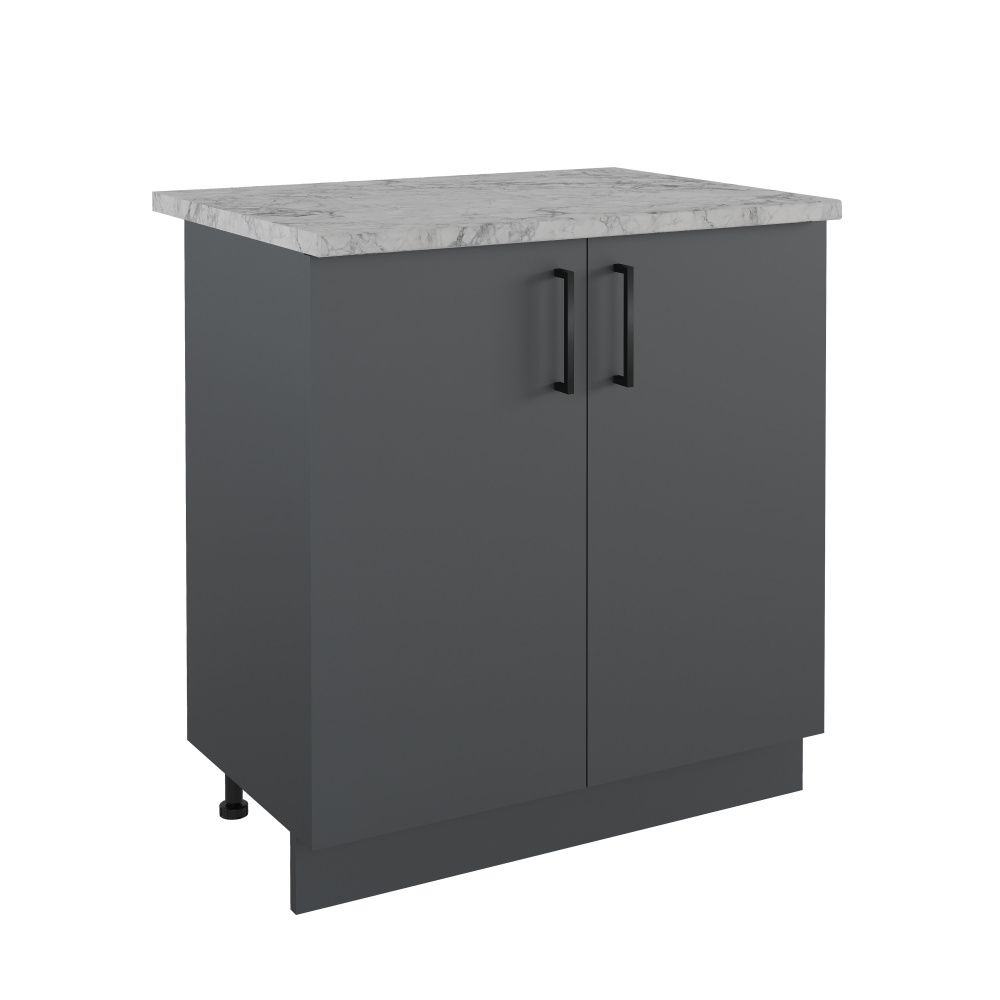 800 Стол рабочий/разделочный - Графит (80*84*43)