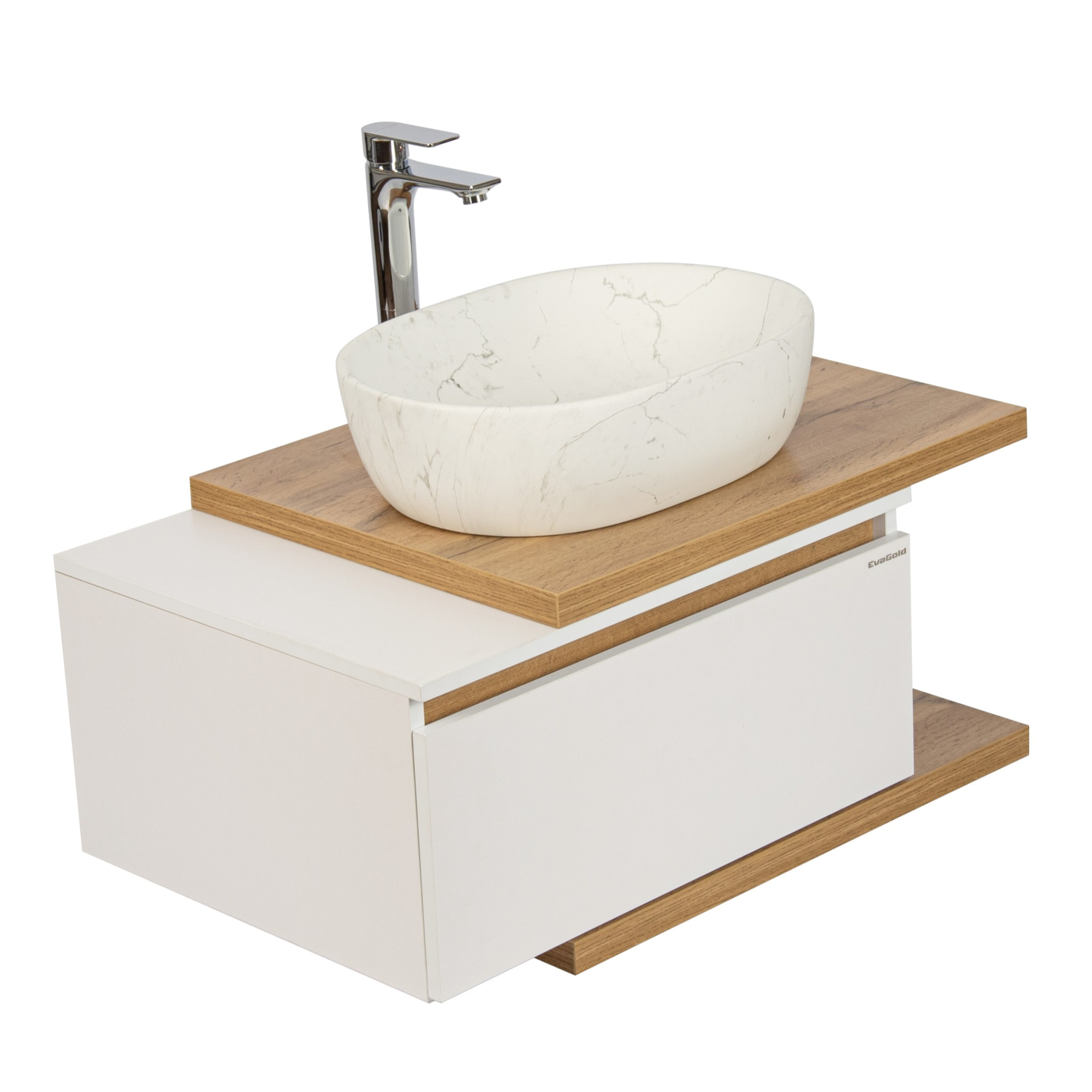 80 Подвесная тумба "Forest 80" (ум. А433 BM /А433 WGM) Pur-клей