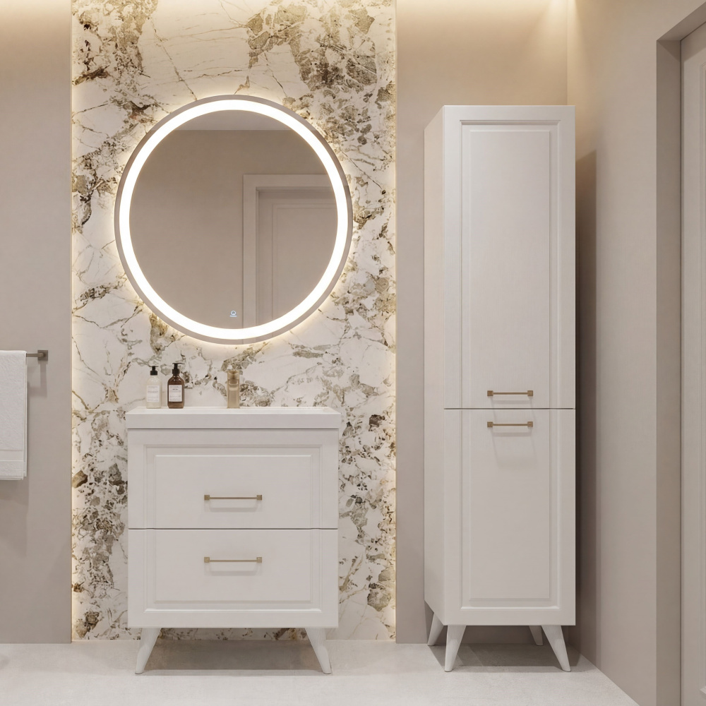 90 Тумба Орлеан 90 (ум. Эстель 90), (универсальная, цвет белый)