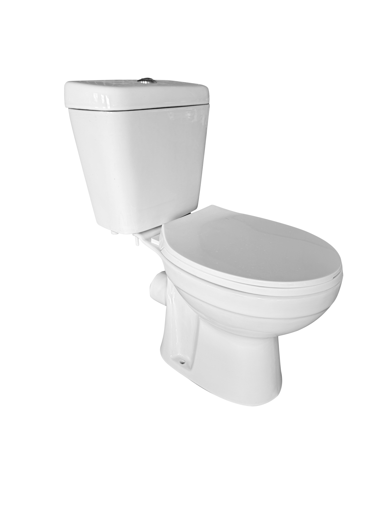 A2101 Унитаз-компакт, сиденье ПП, крепления, арматура, гориз. выпуск 1к.