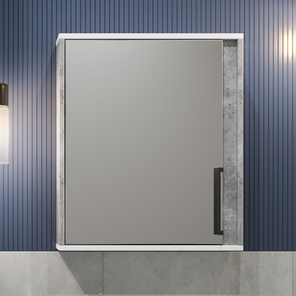 55 Зеркало-шкаф "Hunter 55" универсальное