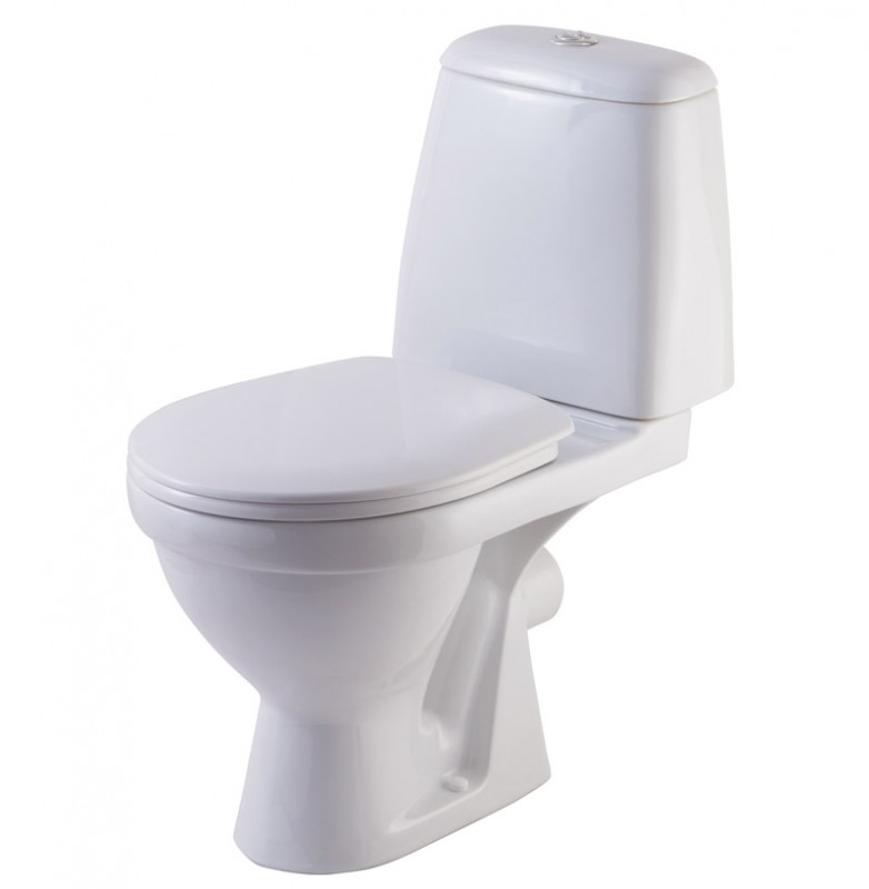 Унитаз-компакт "Премьер" Люкс белый  Киров, гор. выпуск, сид. микролифт, армат. 3/6