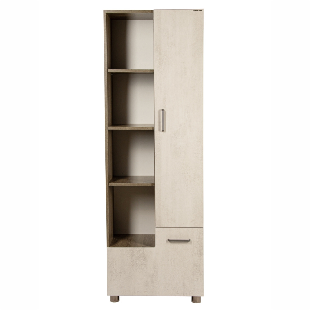 60 Пенал-шкаф "Catherine 60 №2" белый камень