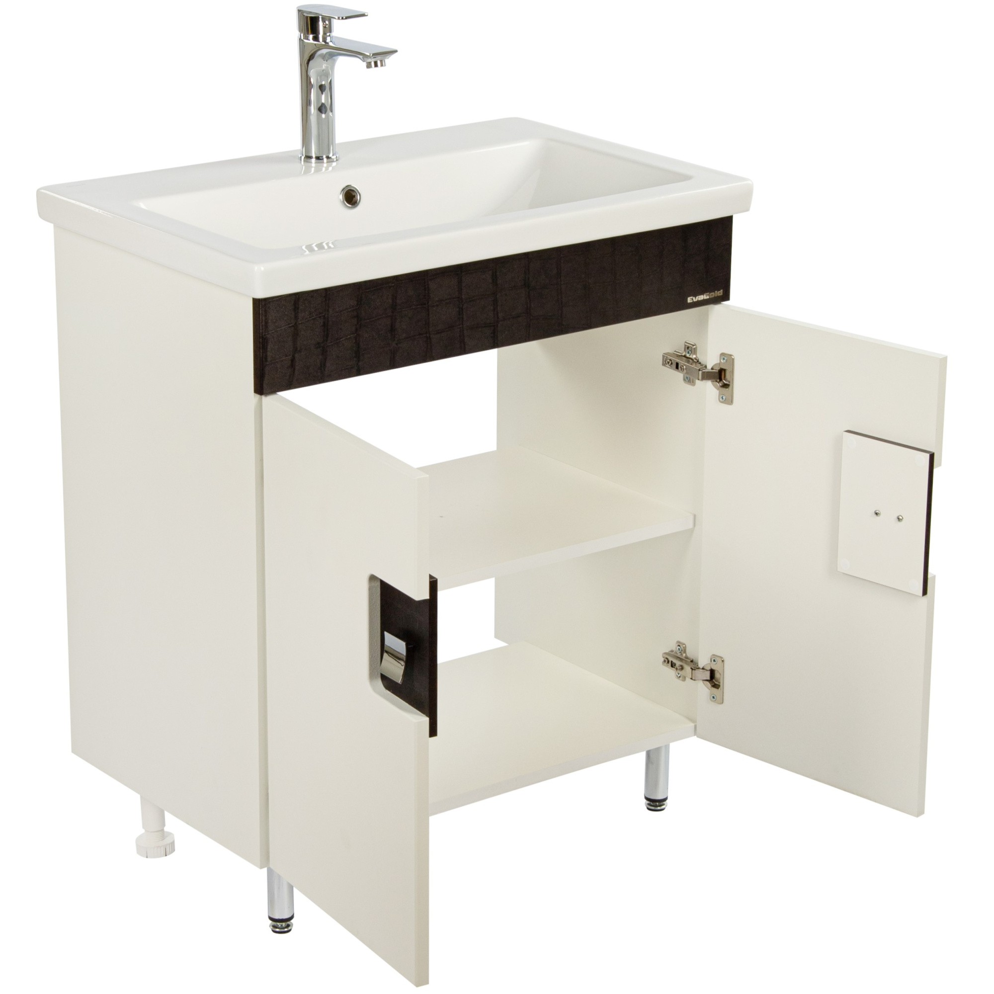 70 Тумба "Braunsy 70 №2" кожа (ум.Миранда-70, COMO 70)