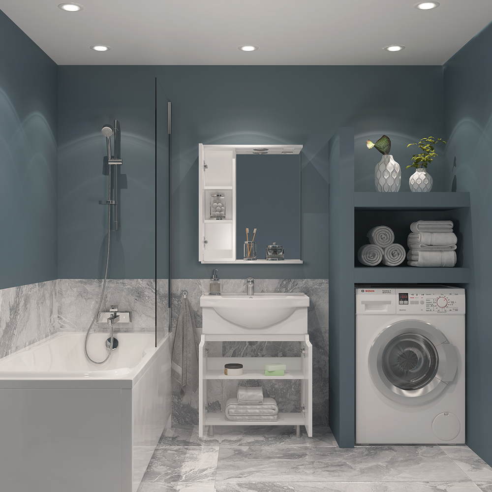 60 Зеркало-шкаф "Paola 60"