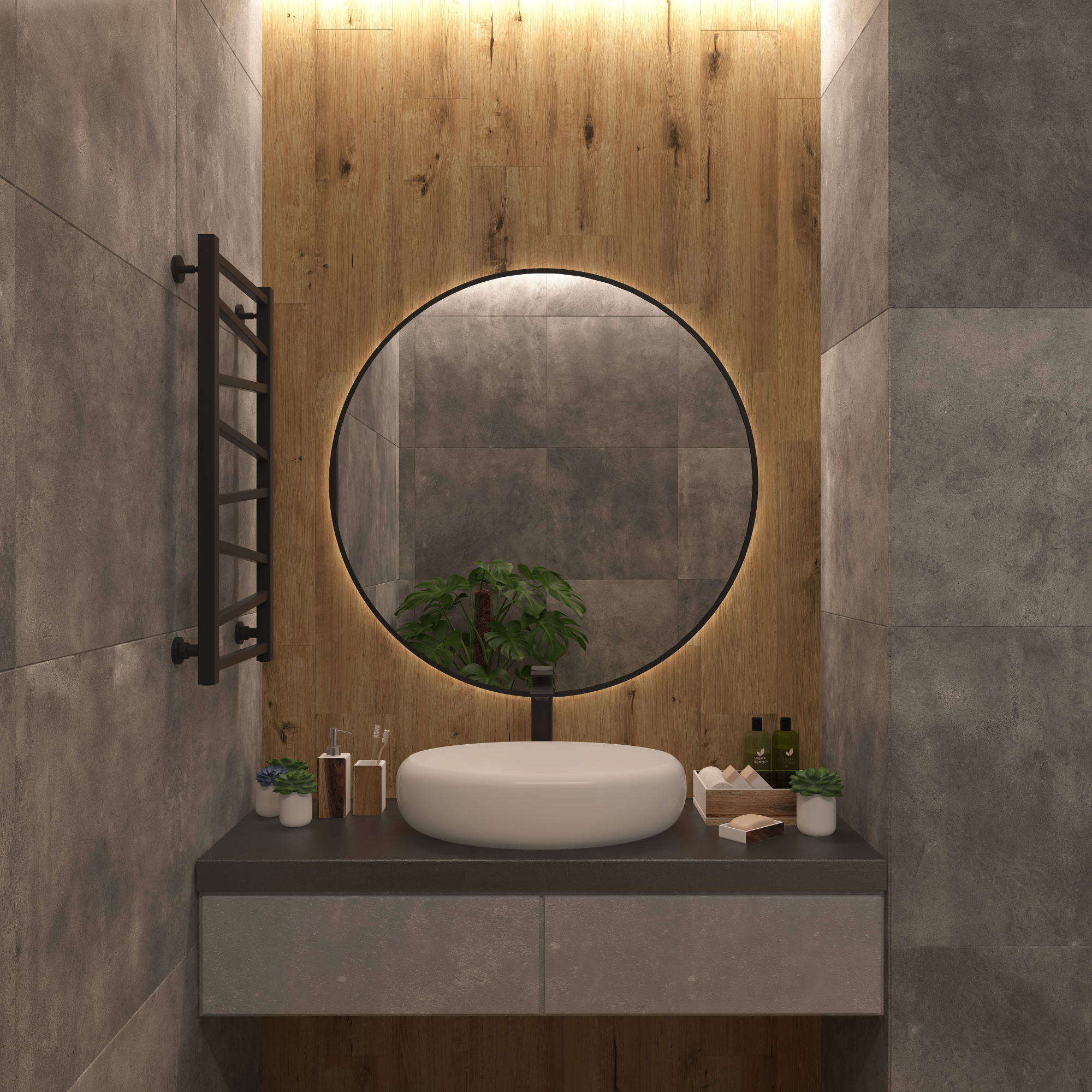 Умывальник накладной A252 овальный без перелива (585*400*150 мм)