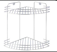 Полка угловая хром 2-ая W2672C-2, хром