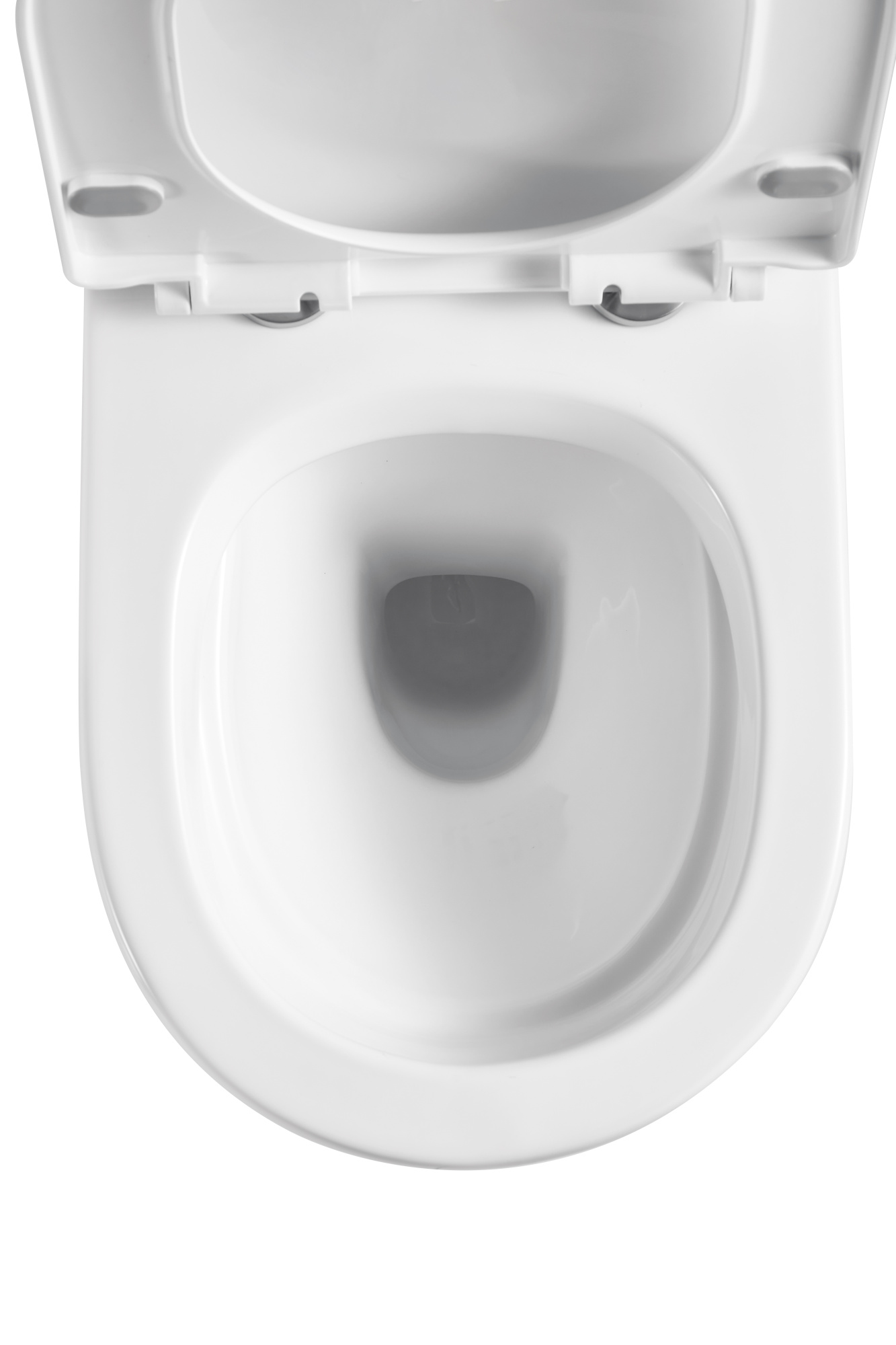 Унитаз подвесной K501 безободковый, сиденье тонкое ДП, крепления