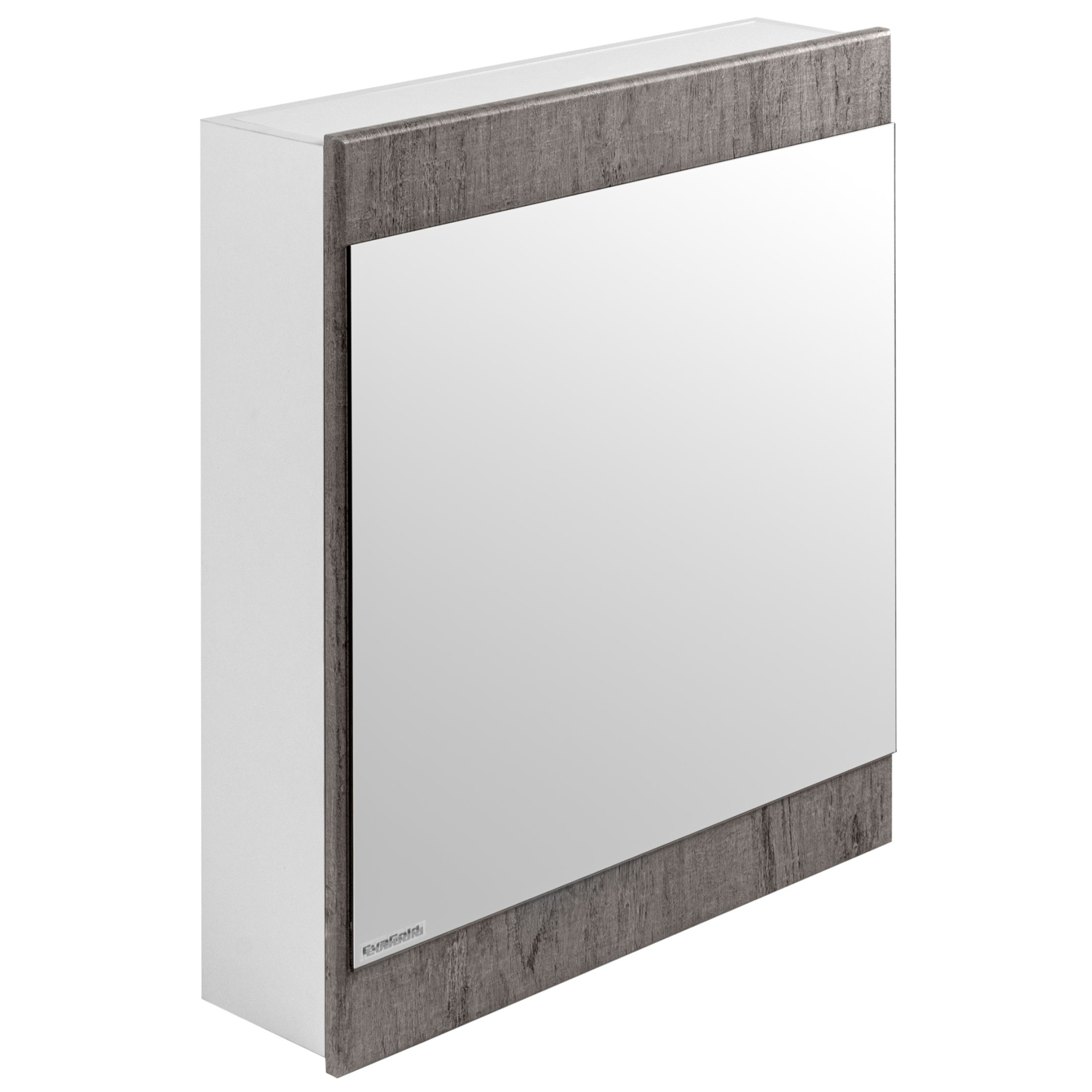 60 Зеркало-шкаф "OLIVER 60", кора дуба