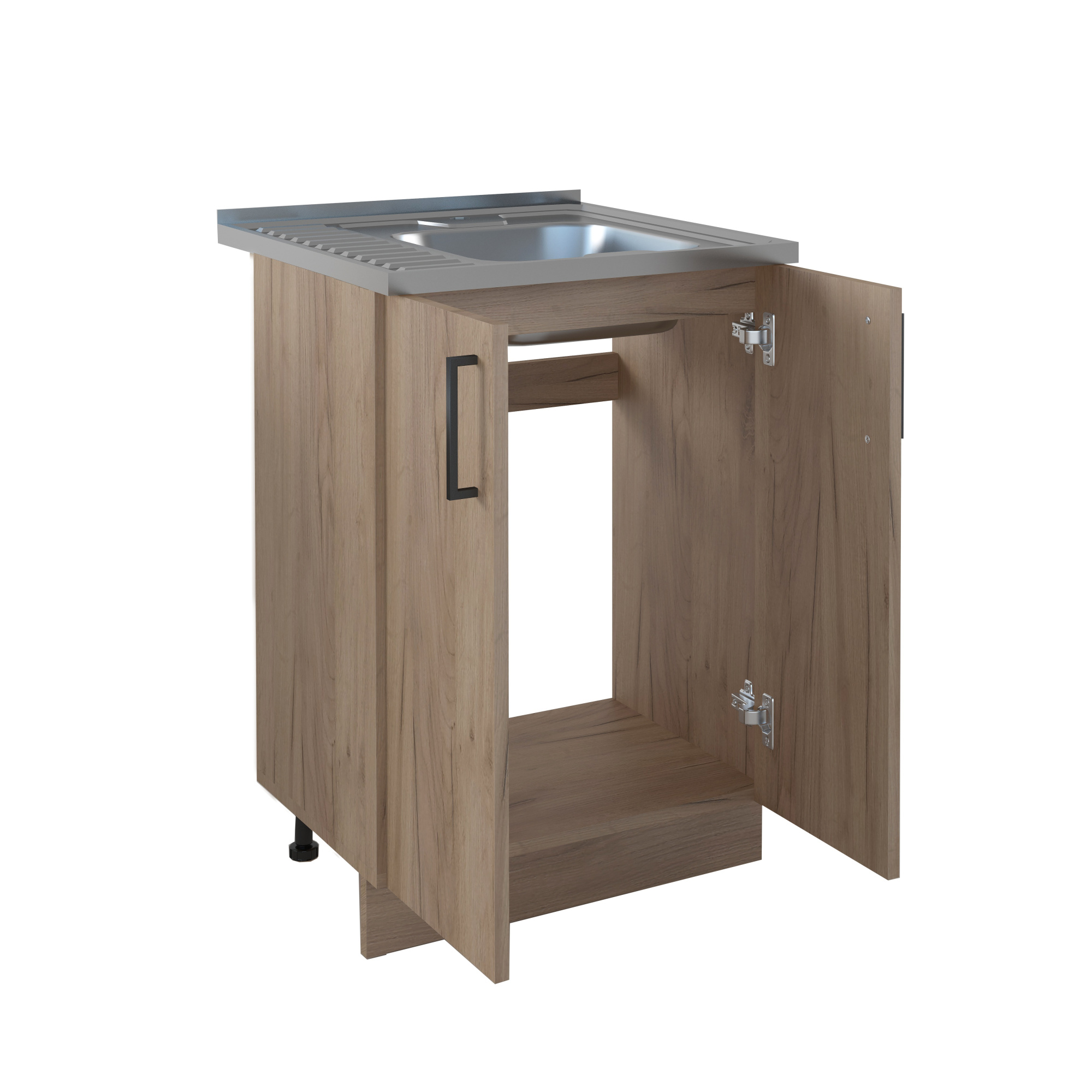 600 Стол под мойку - Дуб Бунратти (мойки 60*50, 60*60)