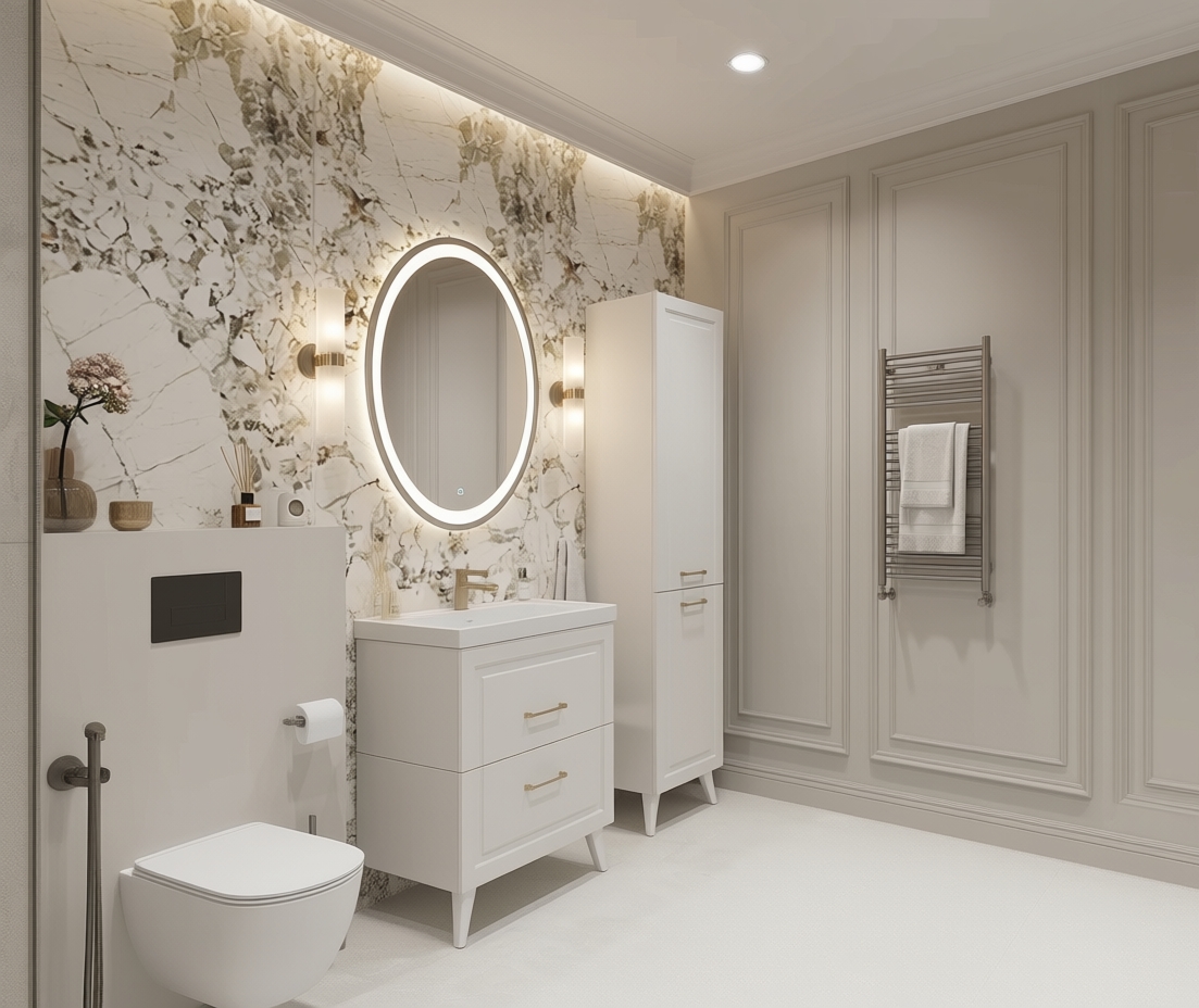 75 Тумба Орлеан 75 (ум. Эстель 75), (универсальная, цвет белый)