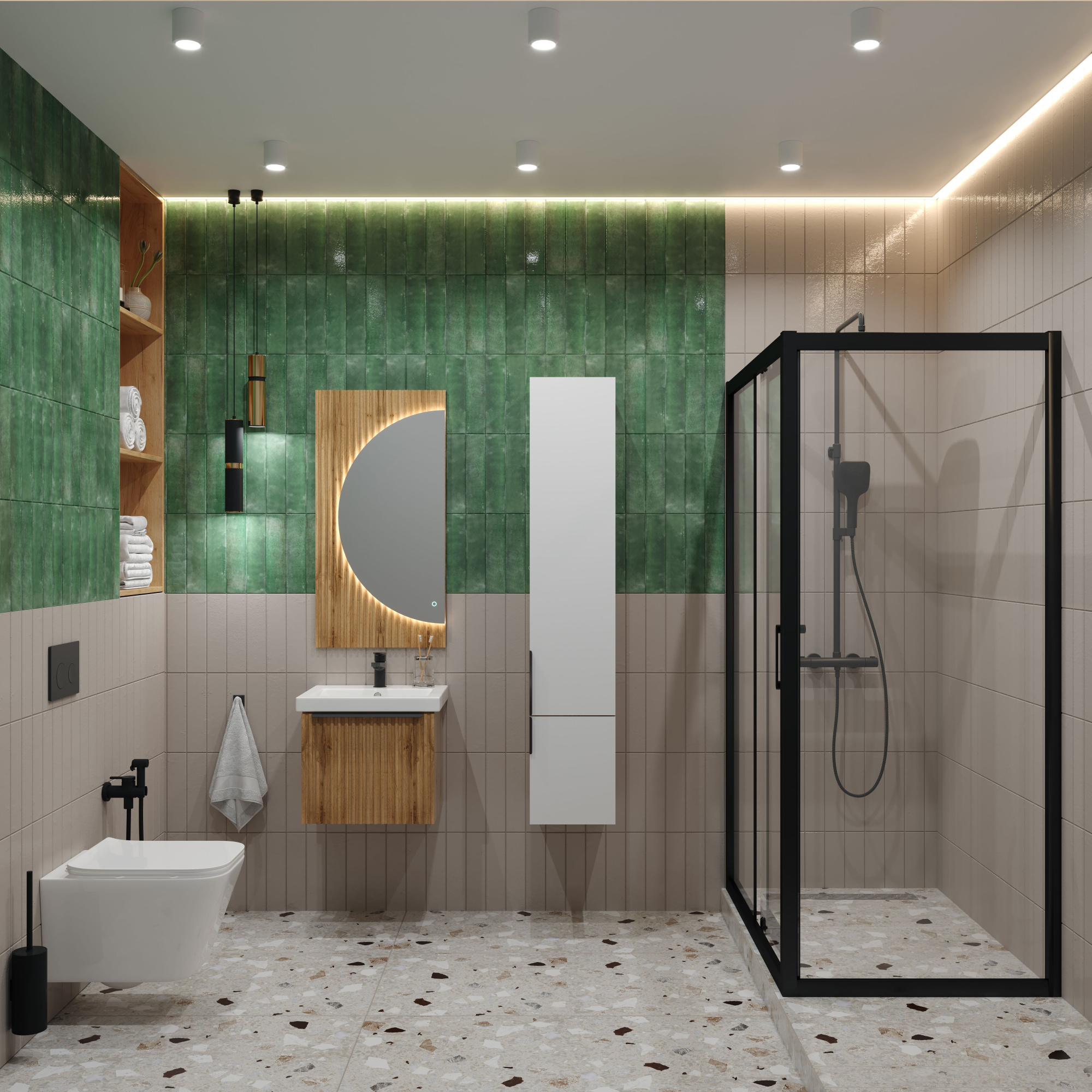 50 Зеркало "Tai 50" дуб вотан