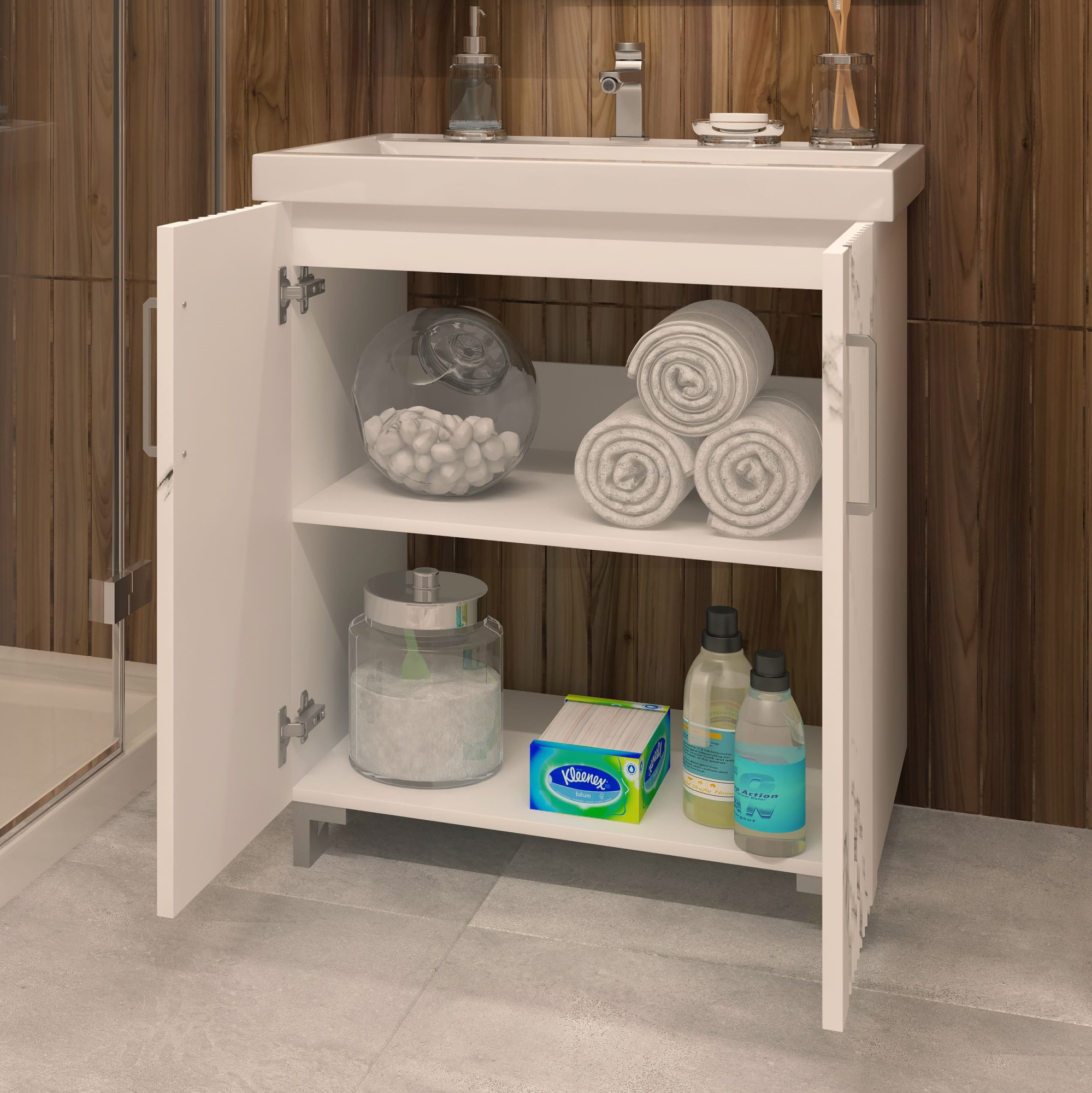 70 Тумба «Era 70» (ум. Фостер 70, Como 70) Монте белый