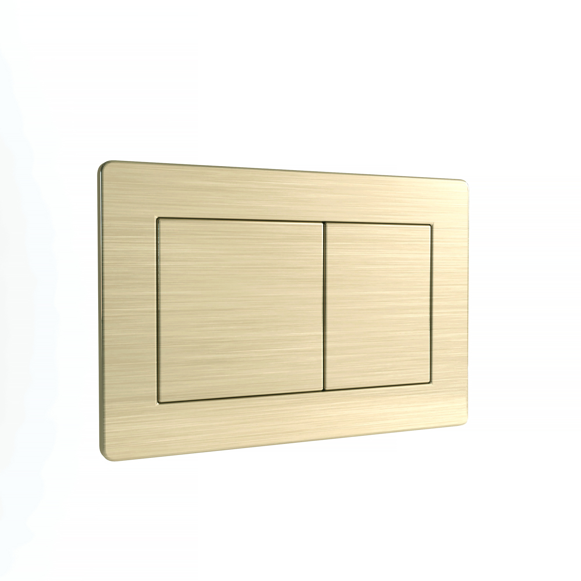 Кнопка смыва EvaGold 545-21 нержавейка квадрат золото для инсталляции 545