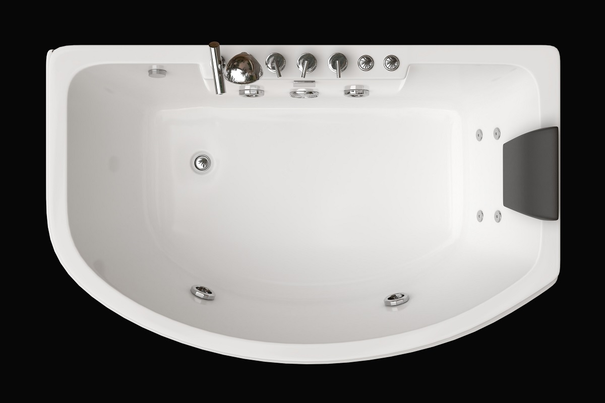 Ванна ГМ 1600*1000*600 с насосом OLB-842R с переливом