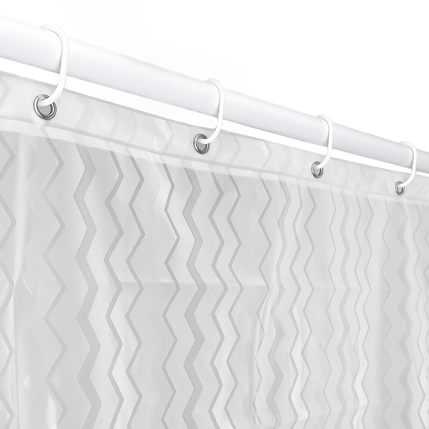 К Шторка для ванной комнаты PE+EVA "MOUNTAIN" 200*180  FORA