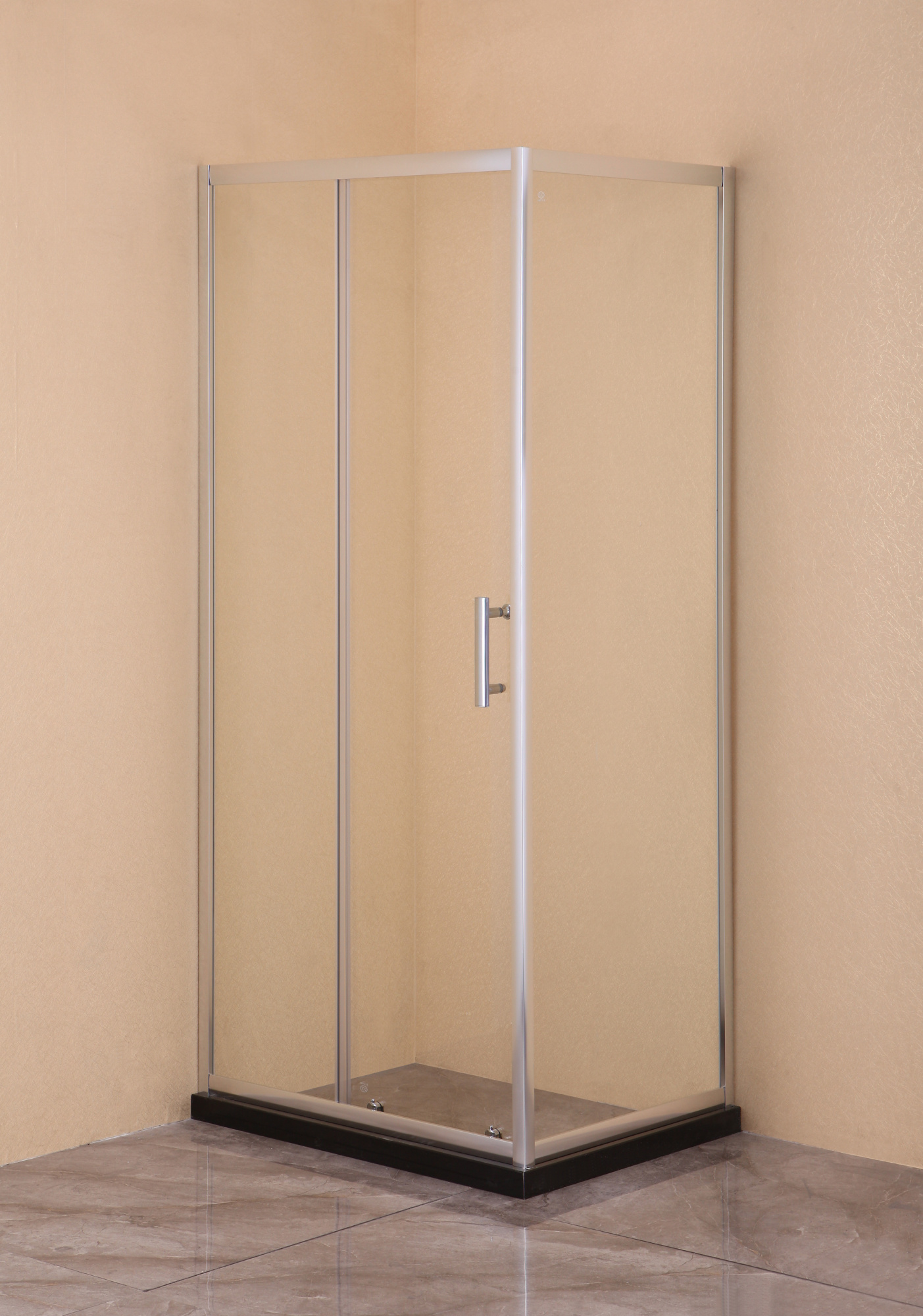 EG2C Душевое ограждение прямоугольное EvaGold 120х80, профиль хром, прозрачное стекло