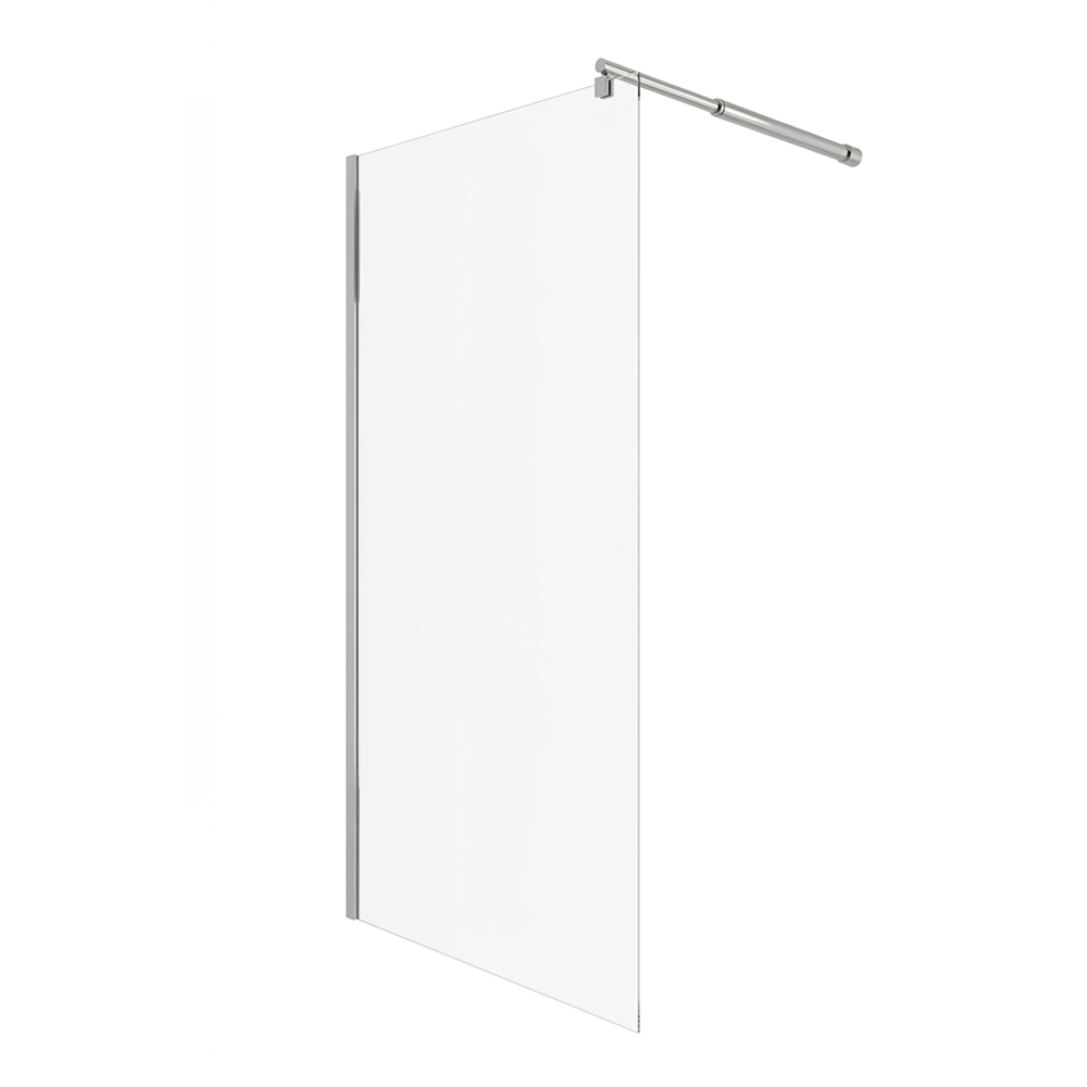 EG6C Душевая шторка EvaGold 90*190, профиль хром, прозрачное стекло