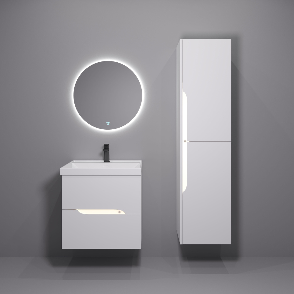 40 Пенал-шкаф Шелл 40 белый