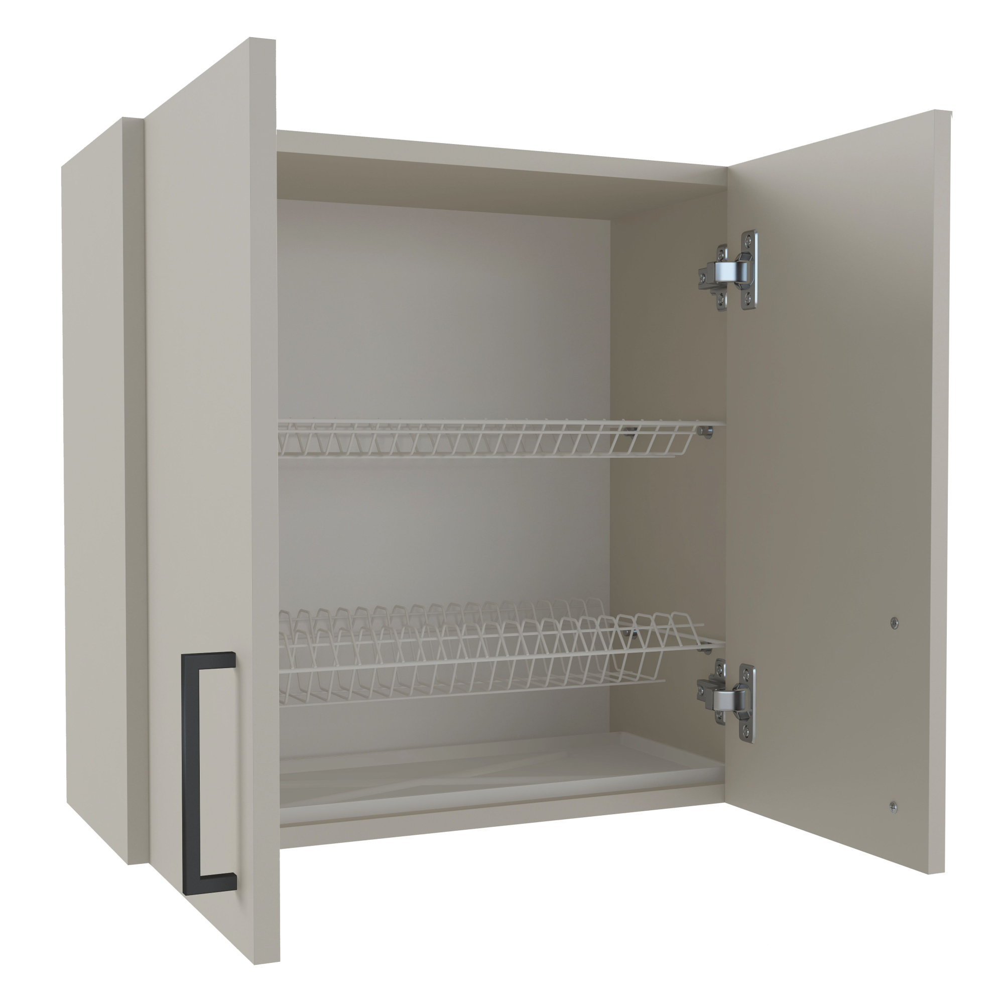 600 Шкаф навесной (для посуды) под сушку - Кашемир