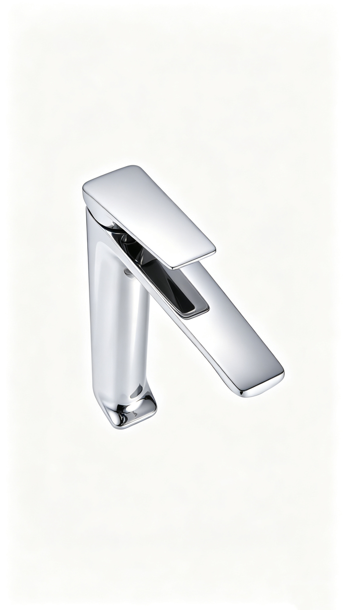 Смеситель для раковины Террано высокий, хром, EvaGold