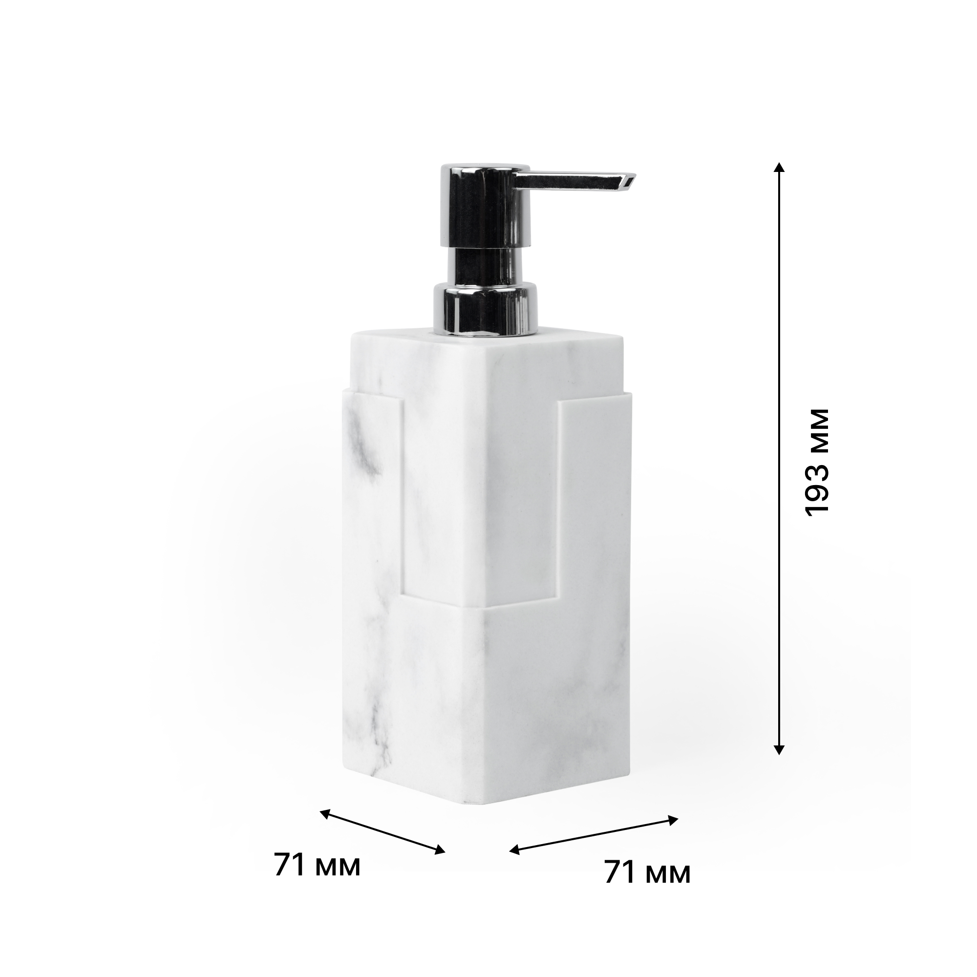 Дозатор настольный, URBAN,  полирезин