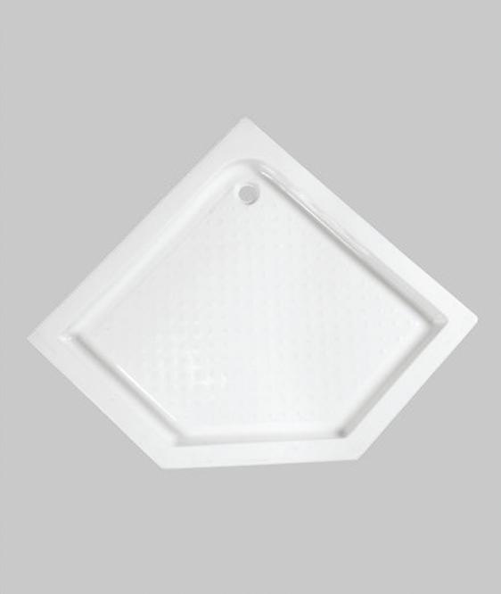 Поддон акриловый ABS12 90х90х15 трапеция (с сифоном)