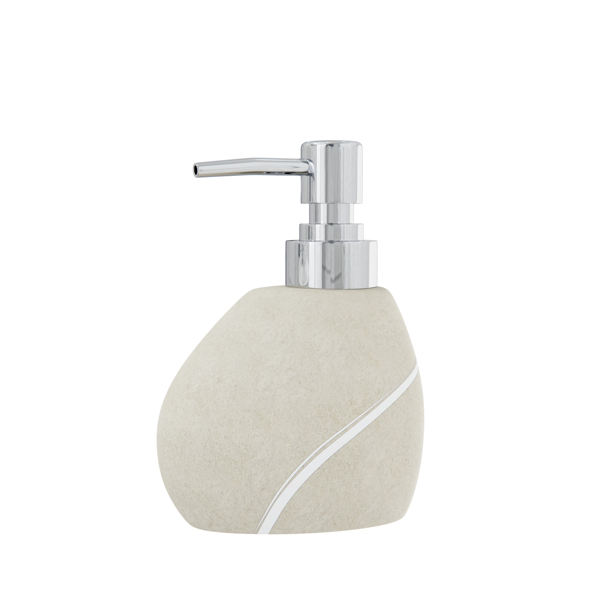 Дозатор для жидкого мыла настольный LINE, полирезин