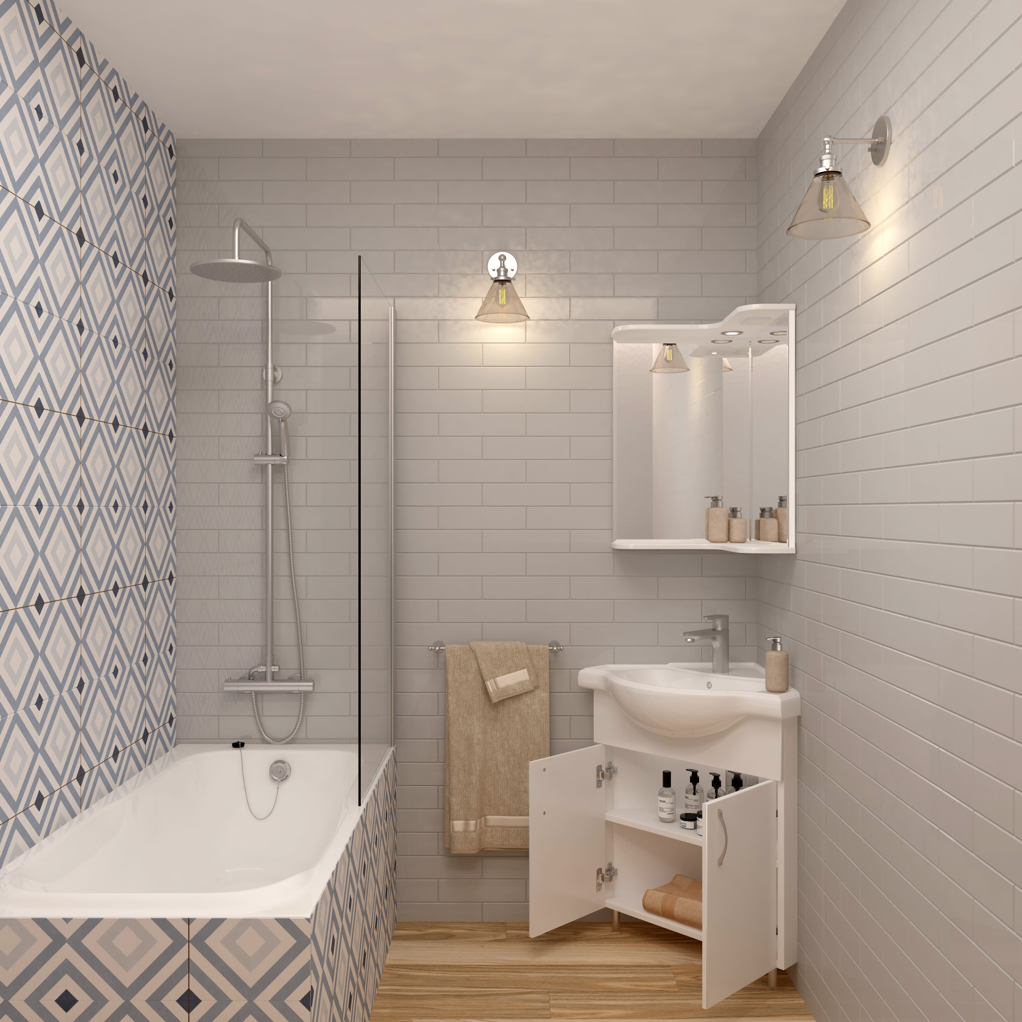 65 Тумба Бронт 65 угловая (ум. Классик 65 угловой) в разборе