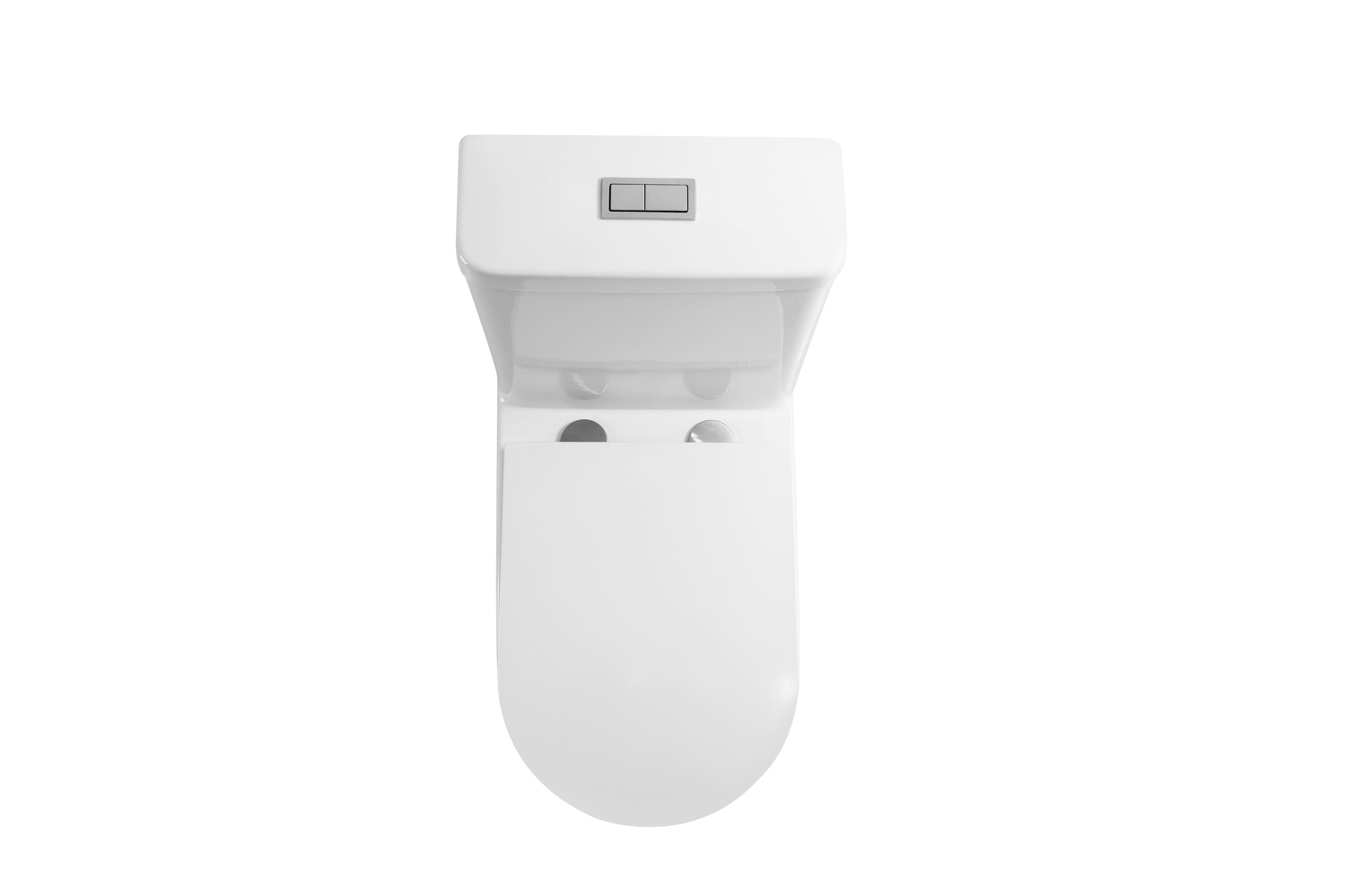 Унитаз-моноблок 5005T безободковый круговой смыв, сиденье тонкое ДП, арматура (с гофрой и подводкой)