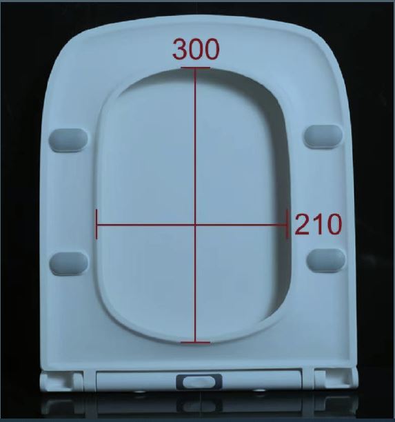 Сиденье ДП с доводчиком для унитаза A2808