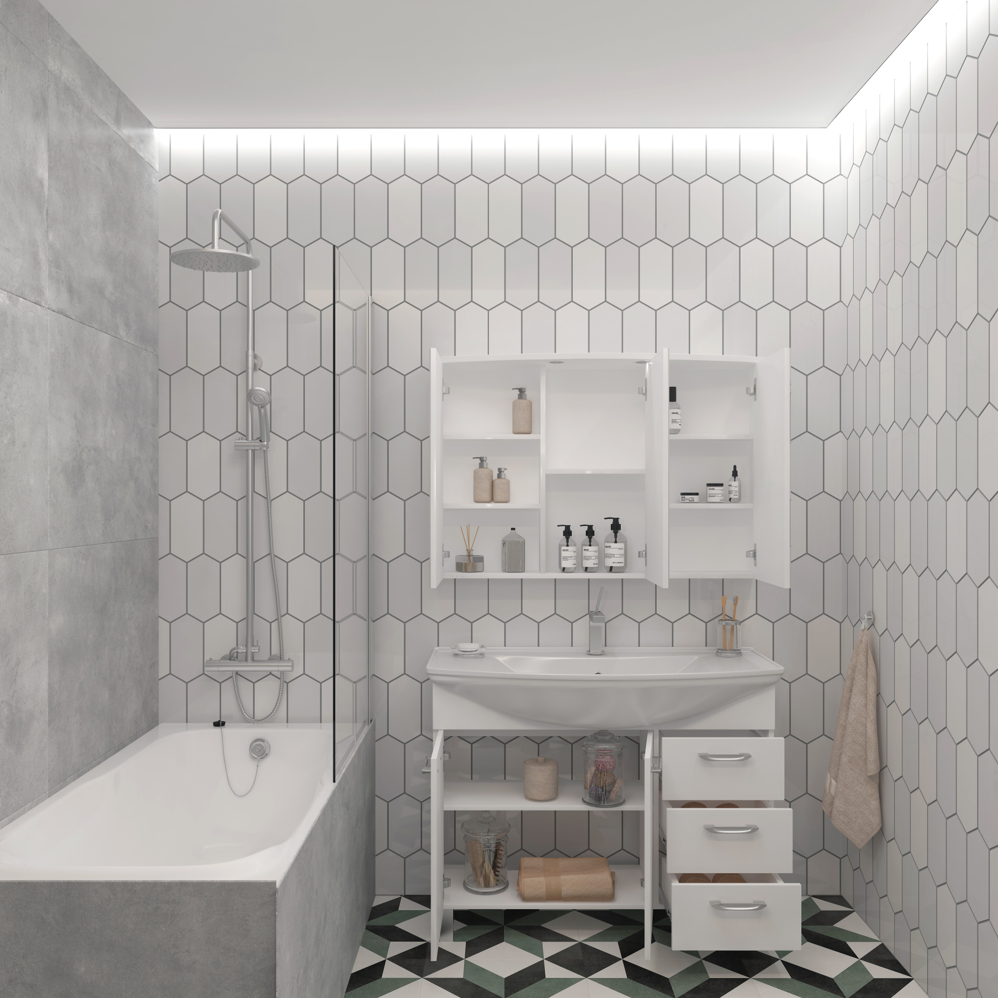 105 Тумба "Cosmo 105" (ум. Стиль 1050)